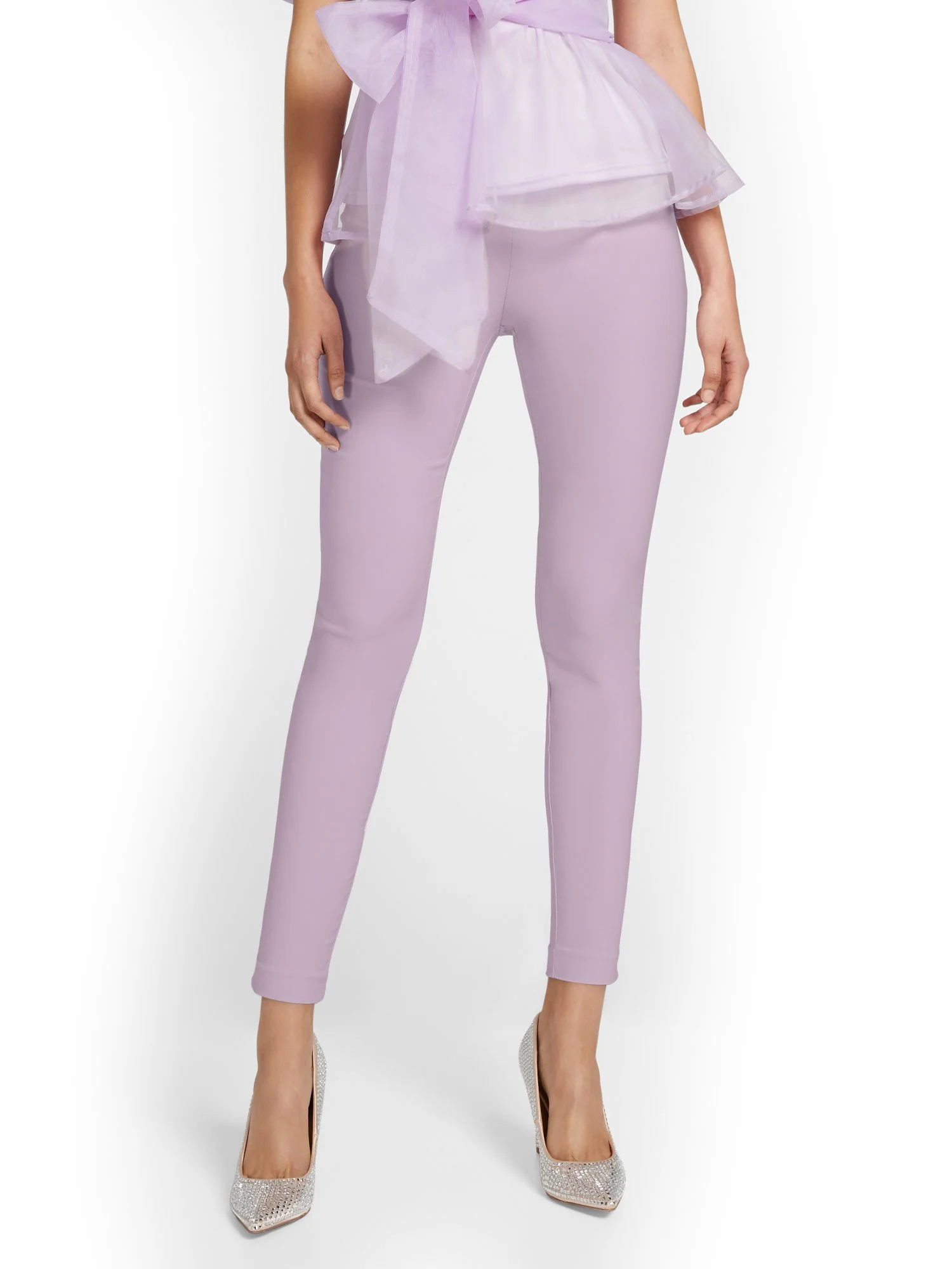 Tall Whitney High-Waisted Pull-On Slim-Leg Pant - Image 27