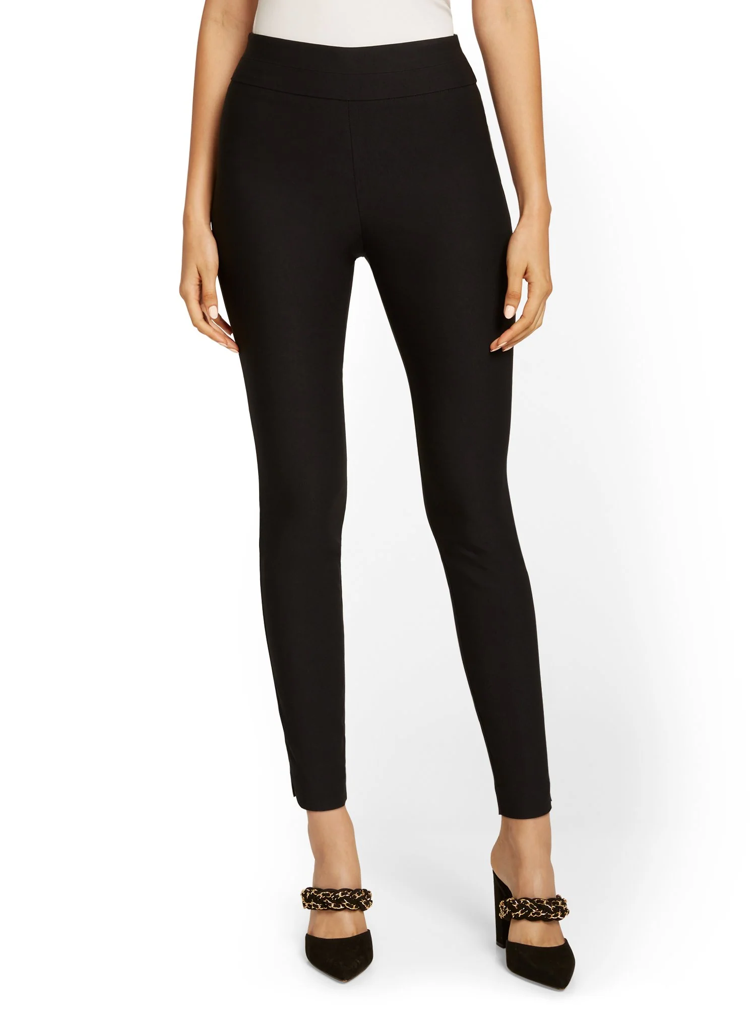 Tall Whitney High-Waisted Pull-On Slim-Leg Pant - Image 5