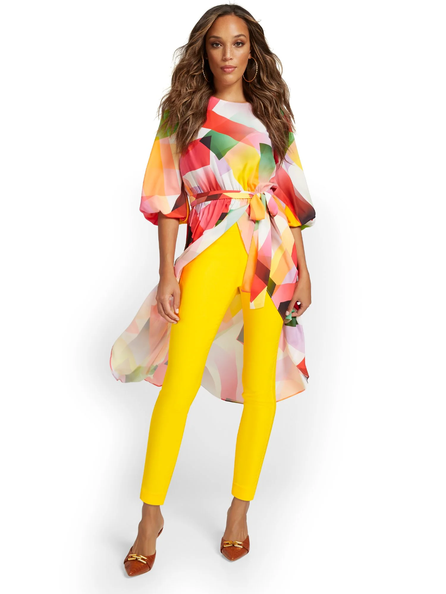 Tall Whitney High-Waisted Tummy Control Pull-On Slim-Leg Ankle Pant - Image 12