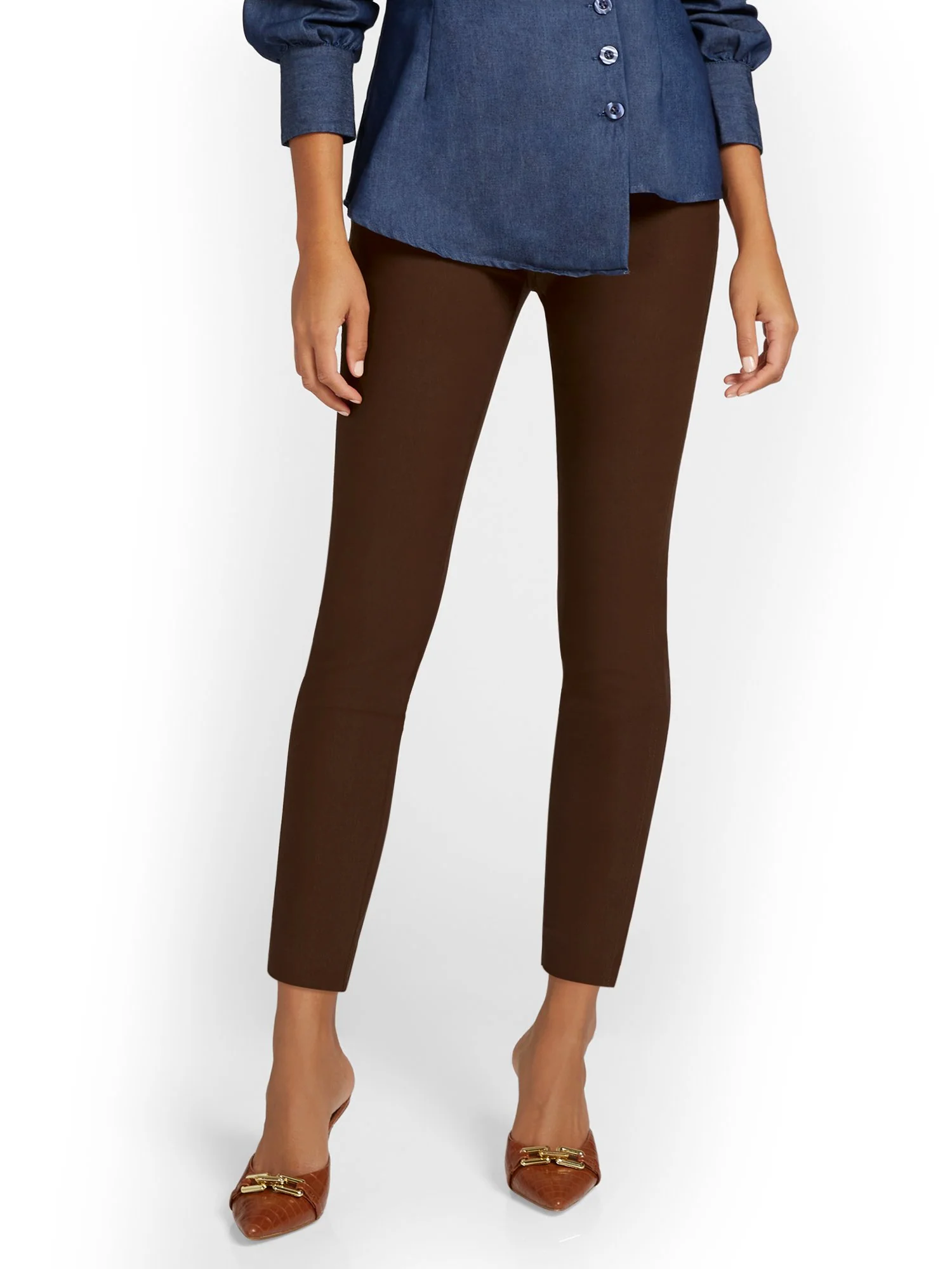 Tall Whitney High-Waisted Tummy Control Pull-On Slim-Leg Ankle Pant - Image 18
