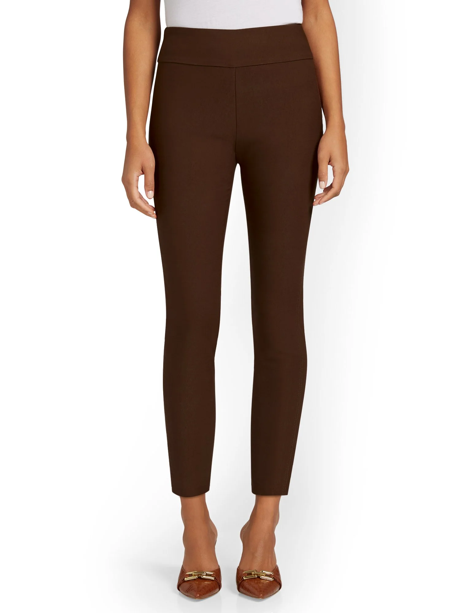 Tall Whitney High-Waisted Tummy Control Pull-On Slim-Leg Ankle Pant - Image 22