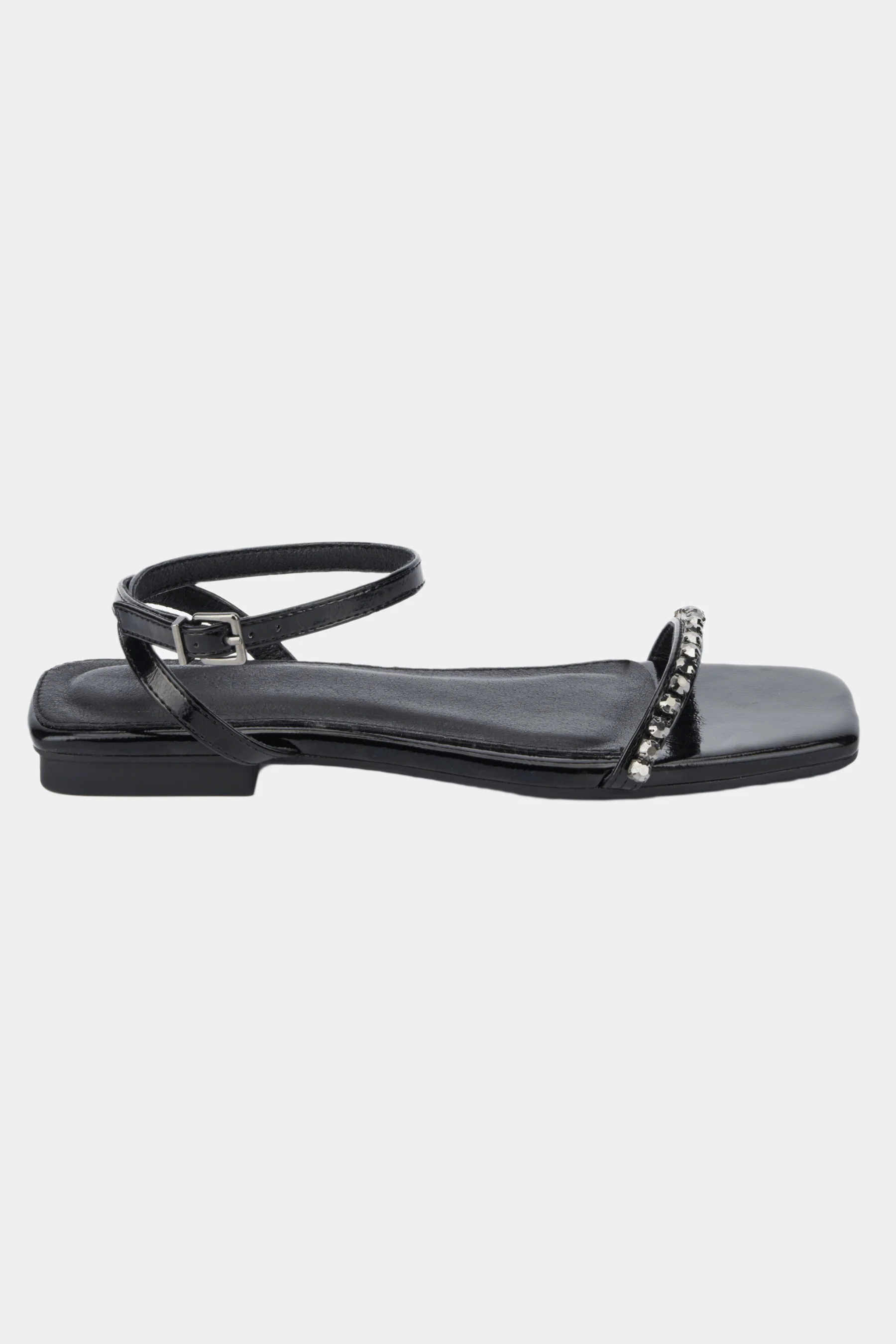 Tamryn Gem Ankle Wrap Flat Sandal - Image 3