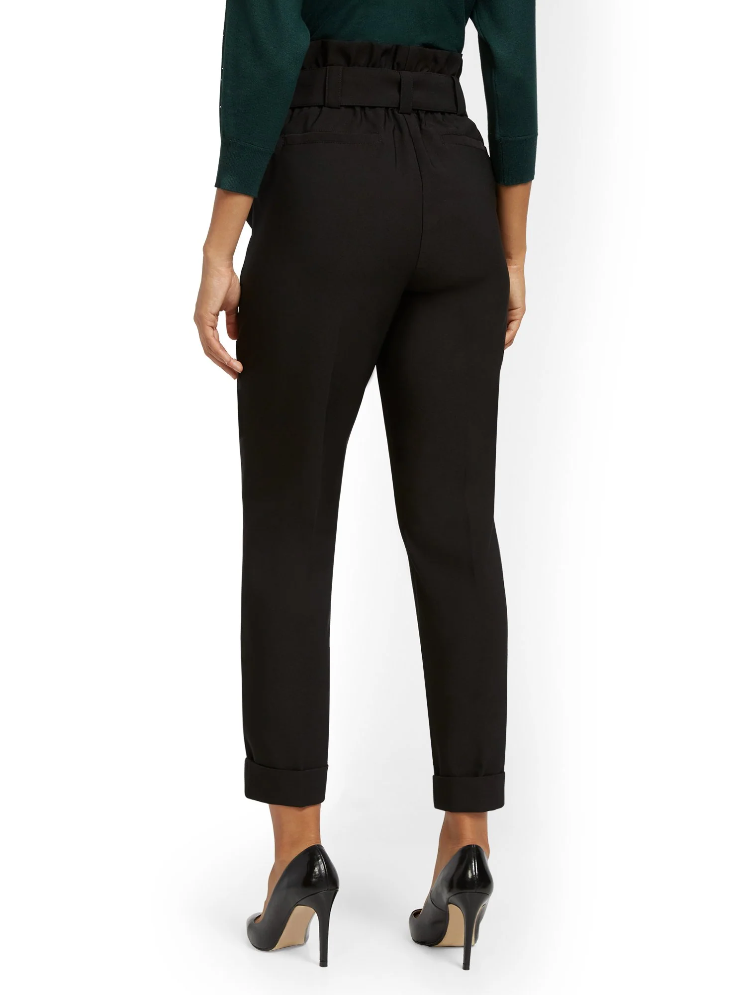 Tapered Leg Ankle Pant - Image 3