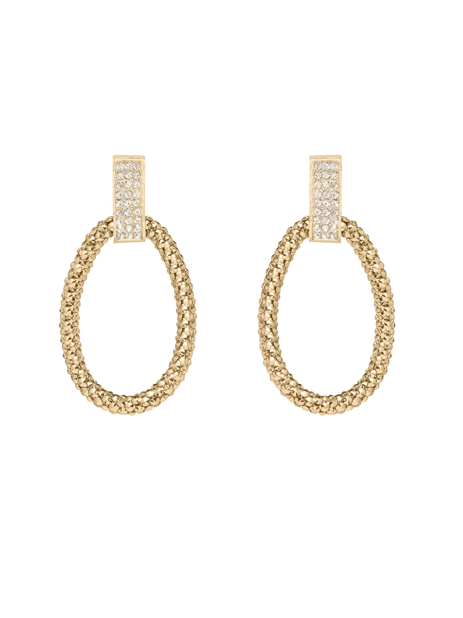 Teardrop Hoop Earrings
