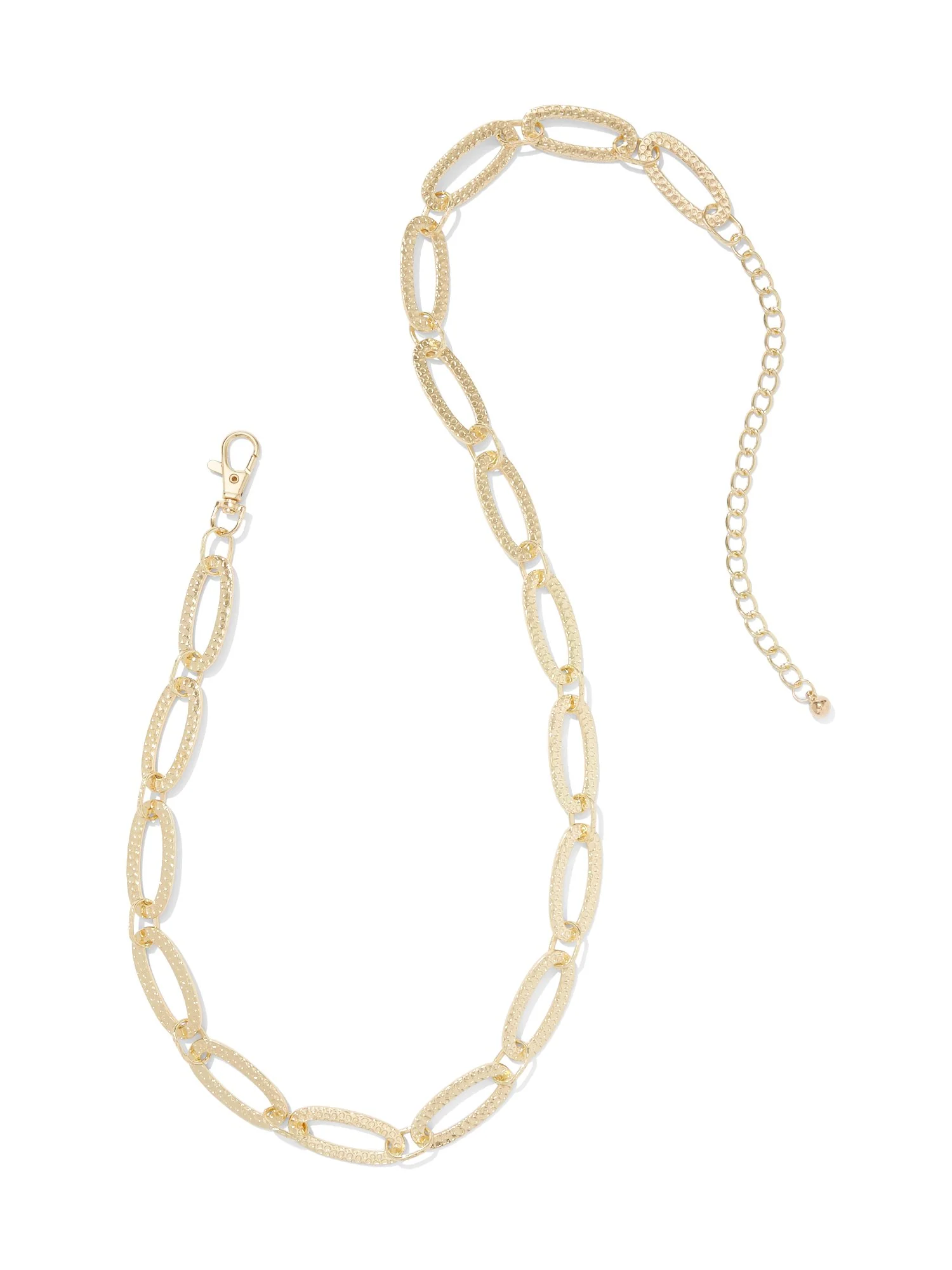 Textured Chain-Link Belt
