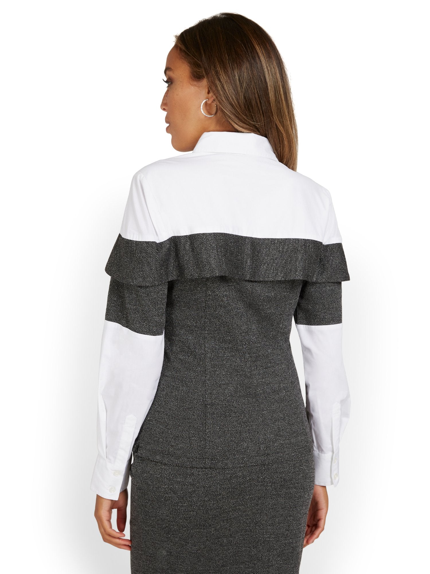 Textured Twofer Top - Image 3