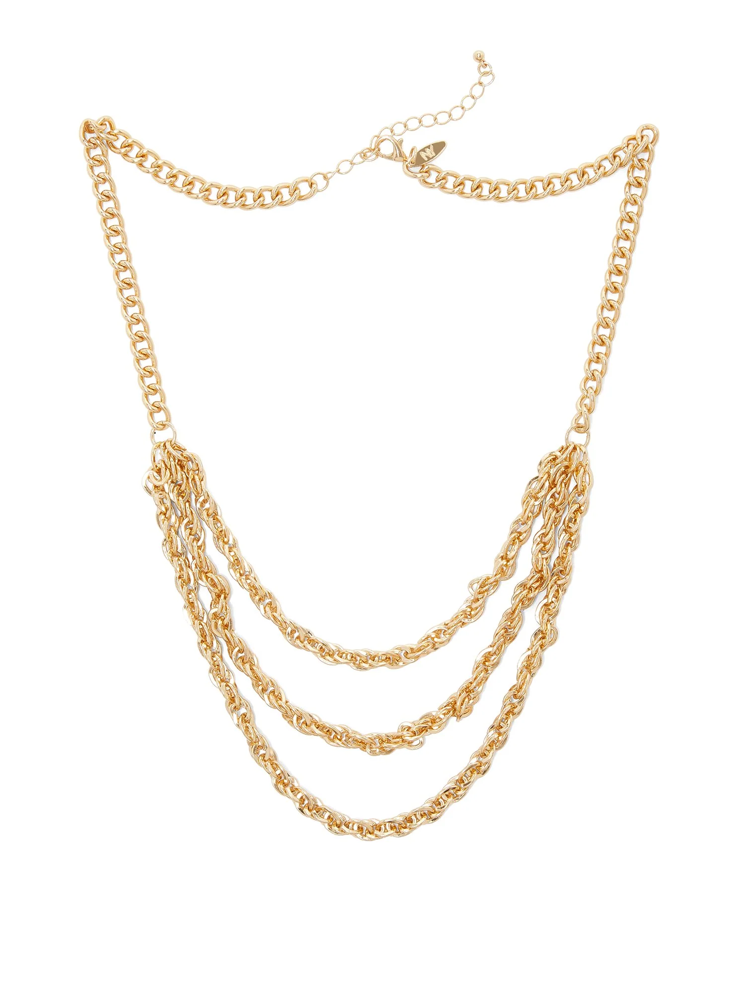 Three-Chain Necklace