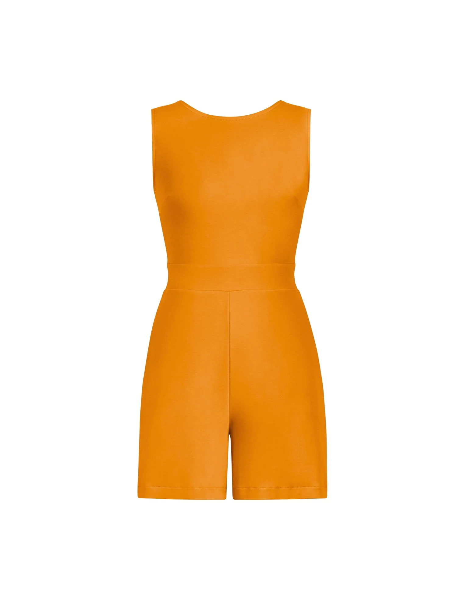 Tie-Back Cotton Romper - Image 10