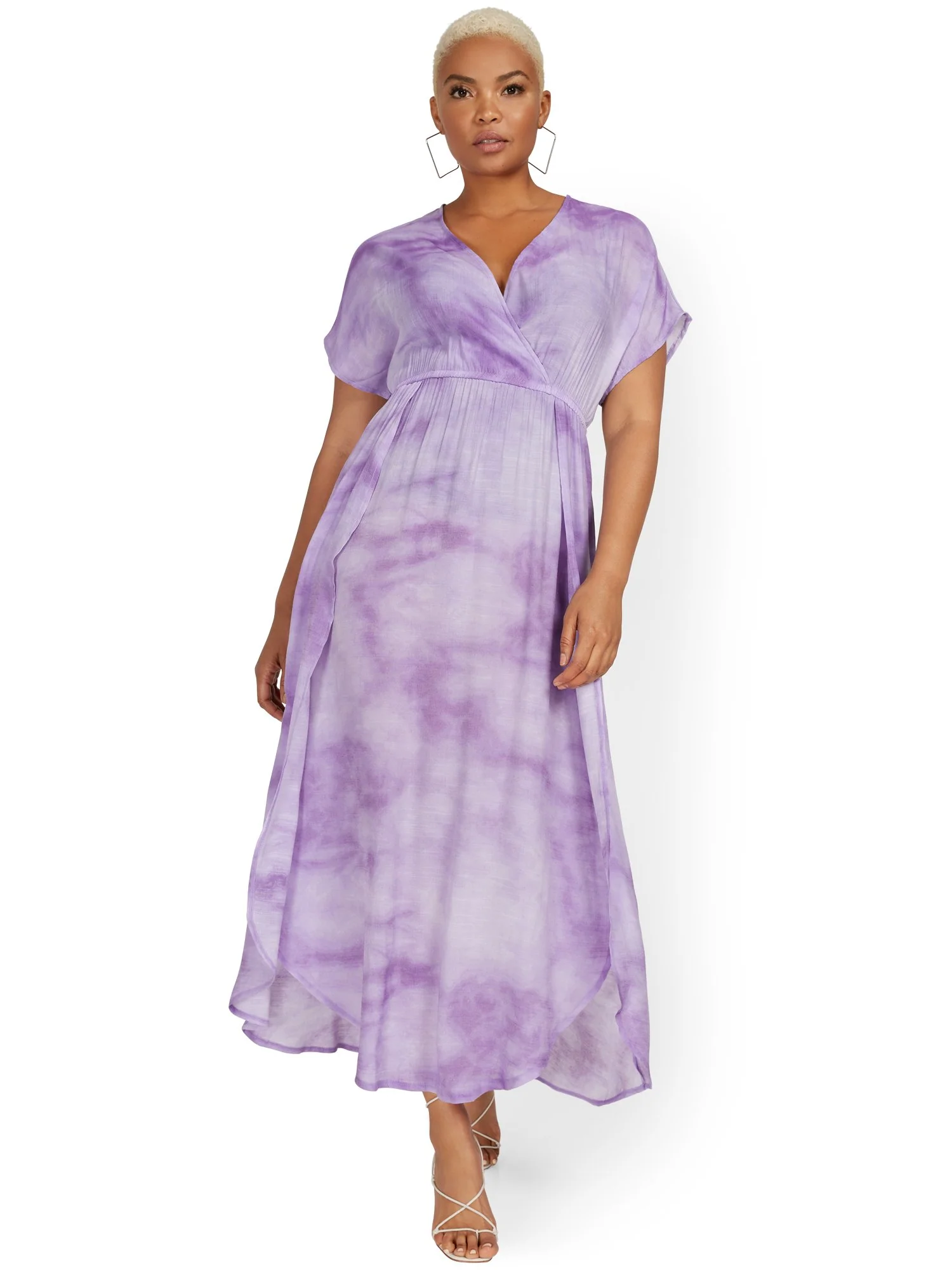 Tie-Dye Gauze Maxi Dress - Image 2