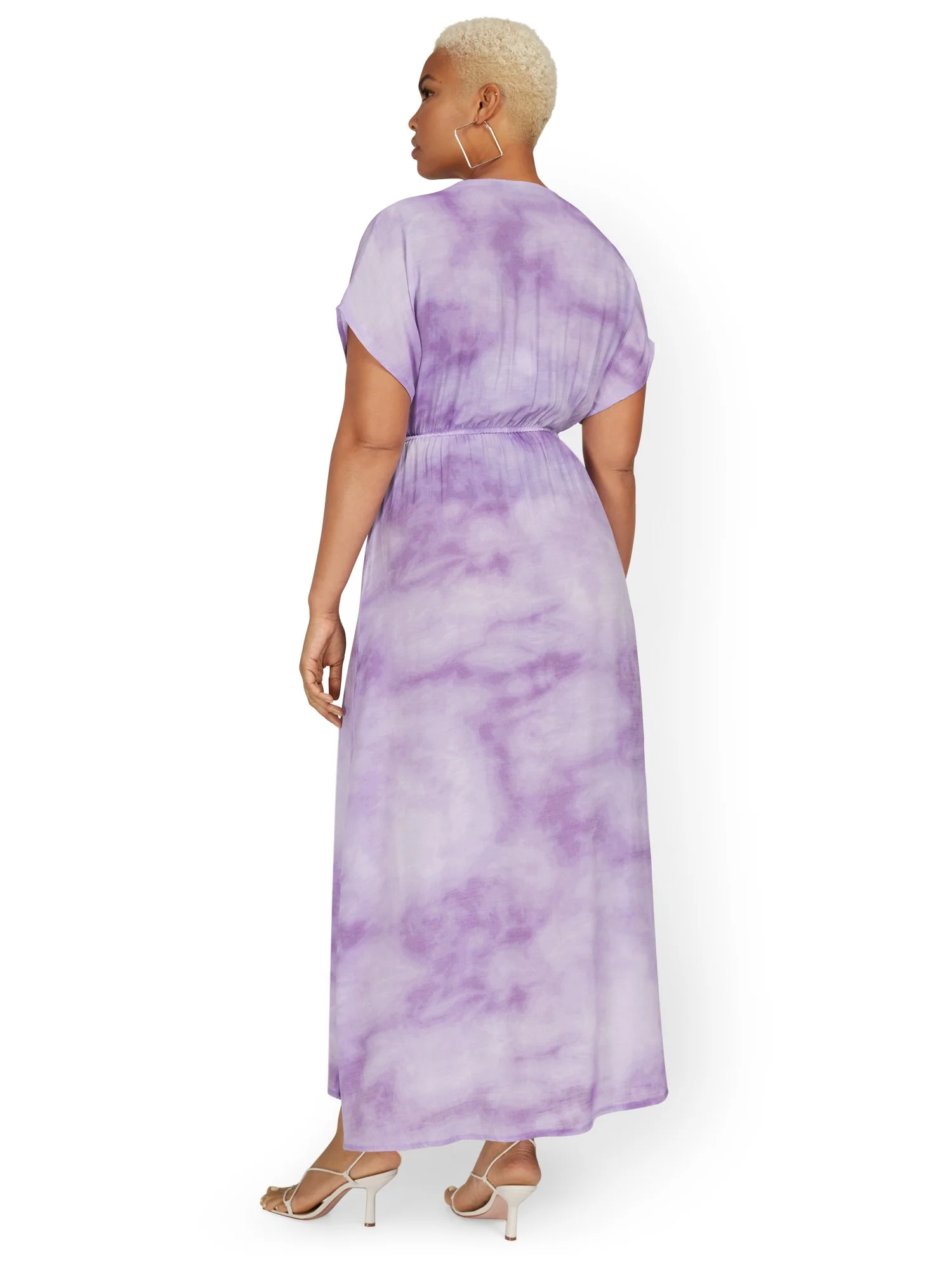 Tie-Dye Gauze Maxi Dress - Image 3