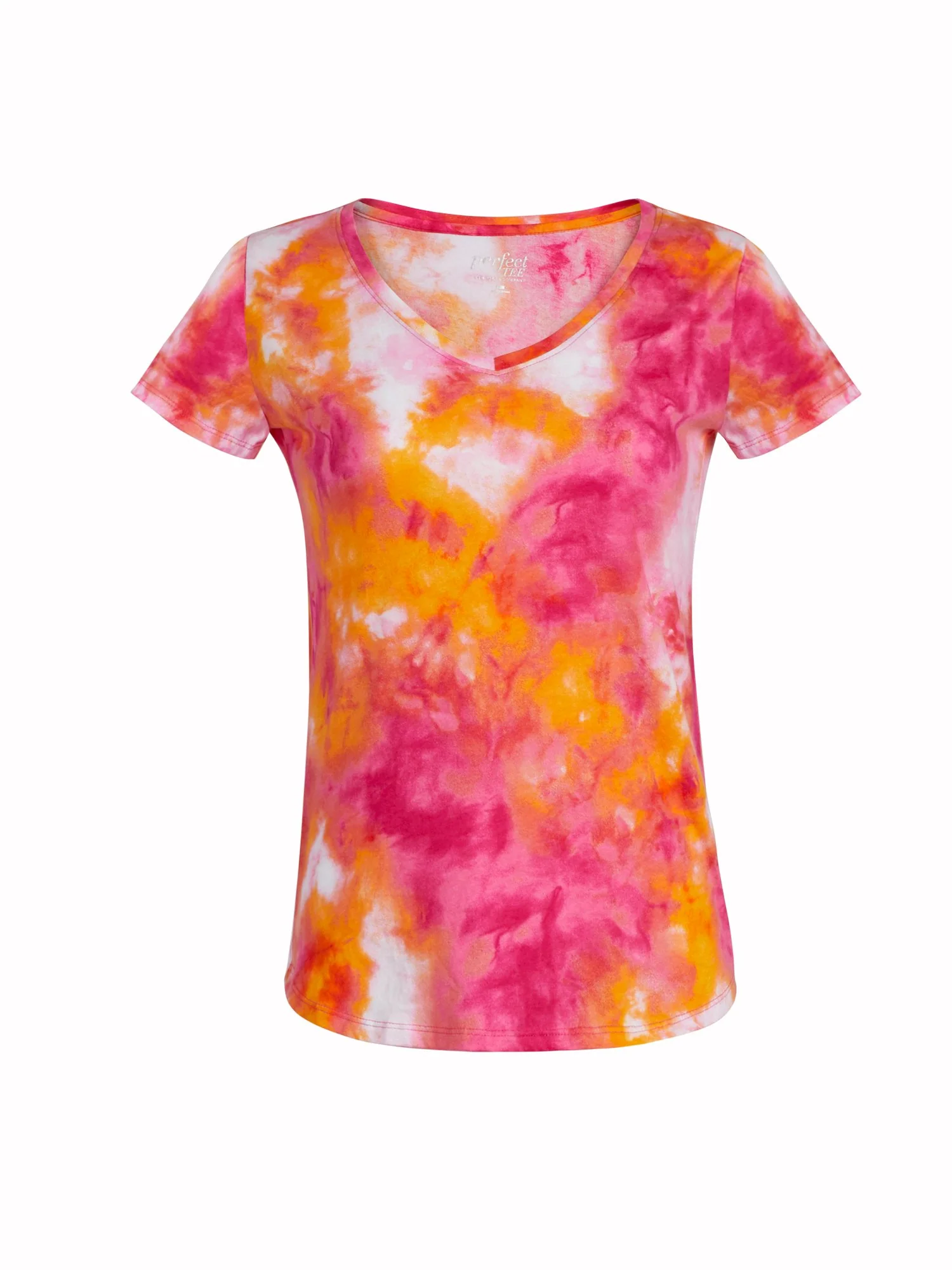 Tie-Dye V-Neck Perfect Tee - Image 2