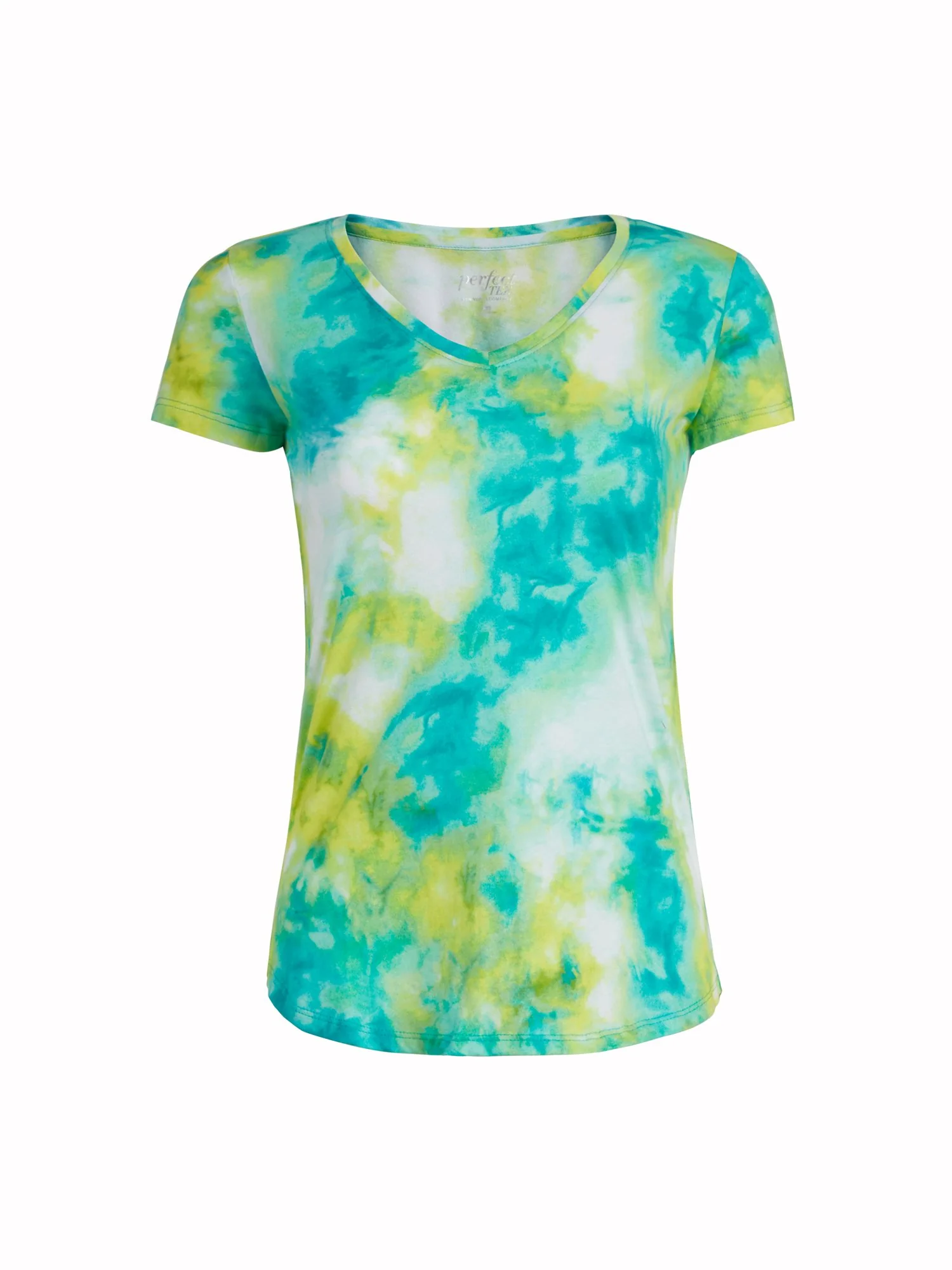 Tie-Dye V-Neck Perfect Tee - Image 4