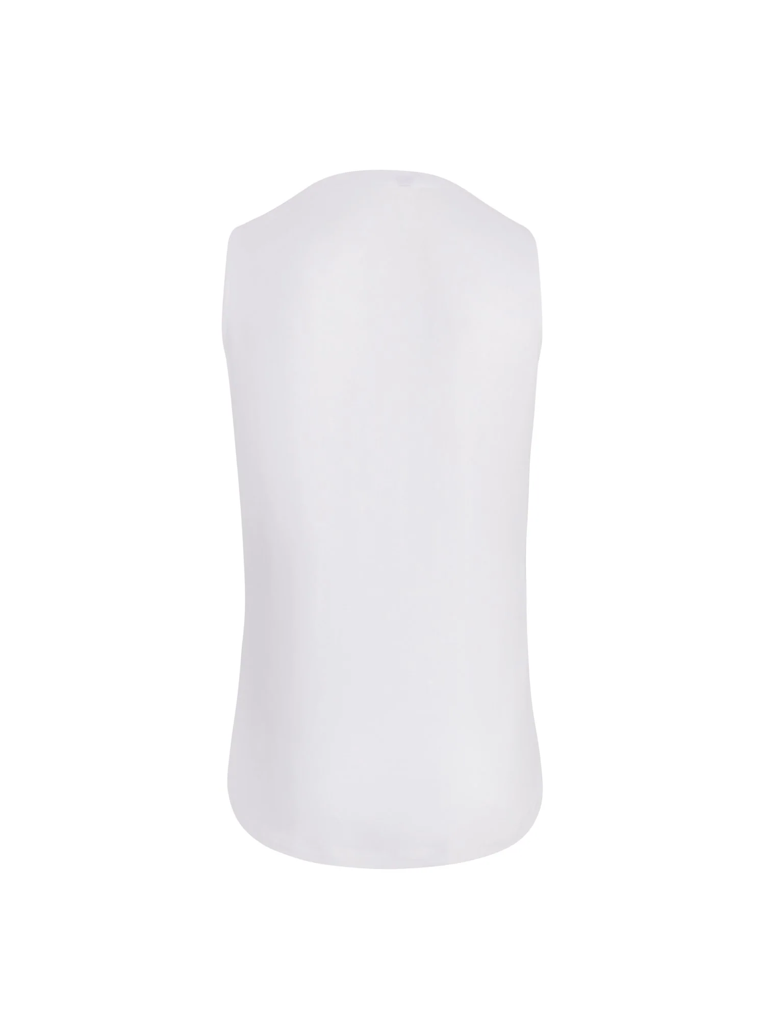 Tie-Front Dot-Print Sleeveless Top - Image 6