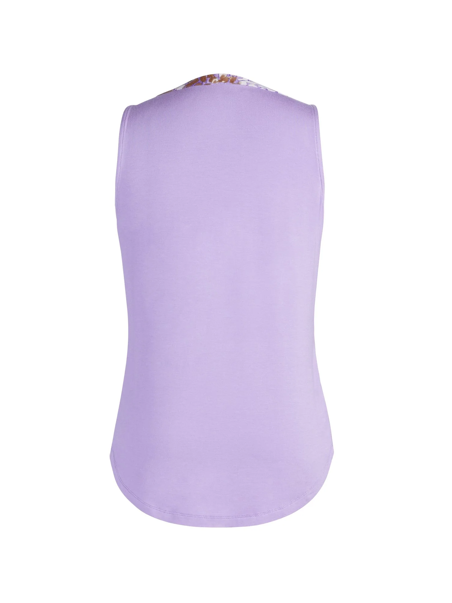 Tie-Front Leopard-Print Sleeveless Top - Image 3