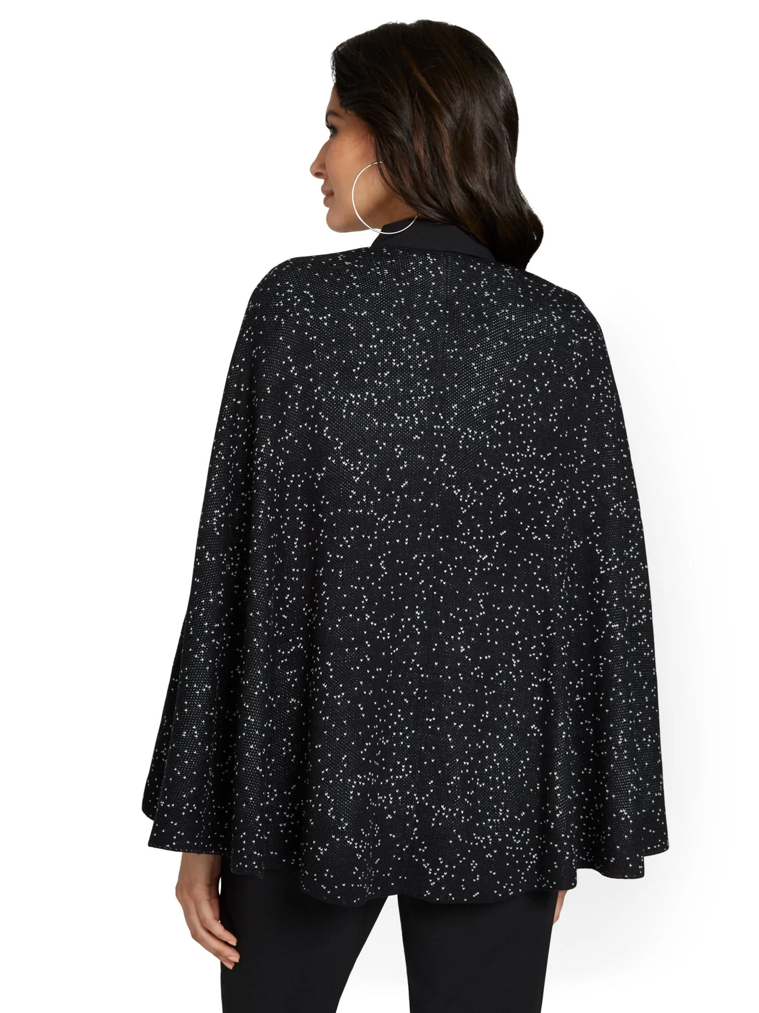 Tie-Front Poncho - Image 3