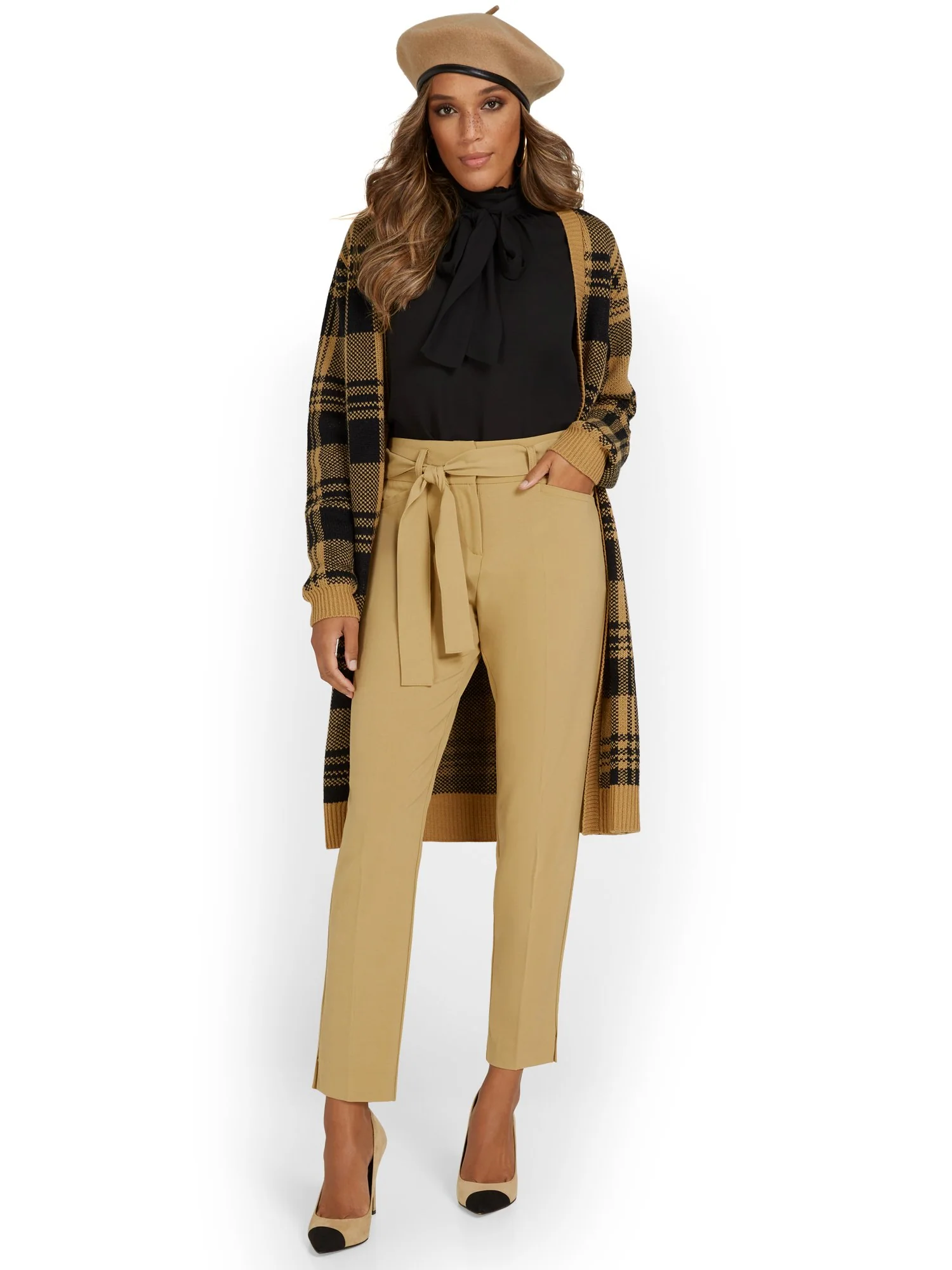 Tie-Waist Ankle Pant - Essential Stretch - Image 12