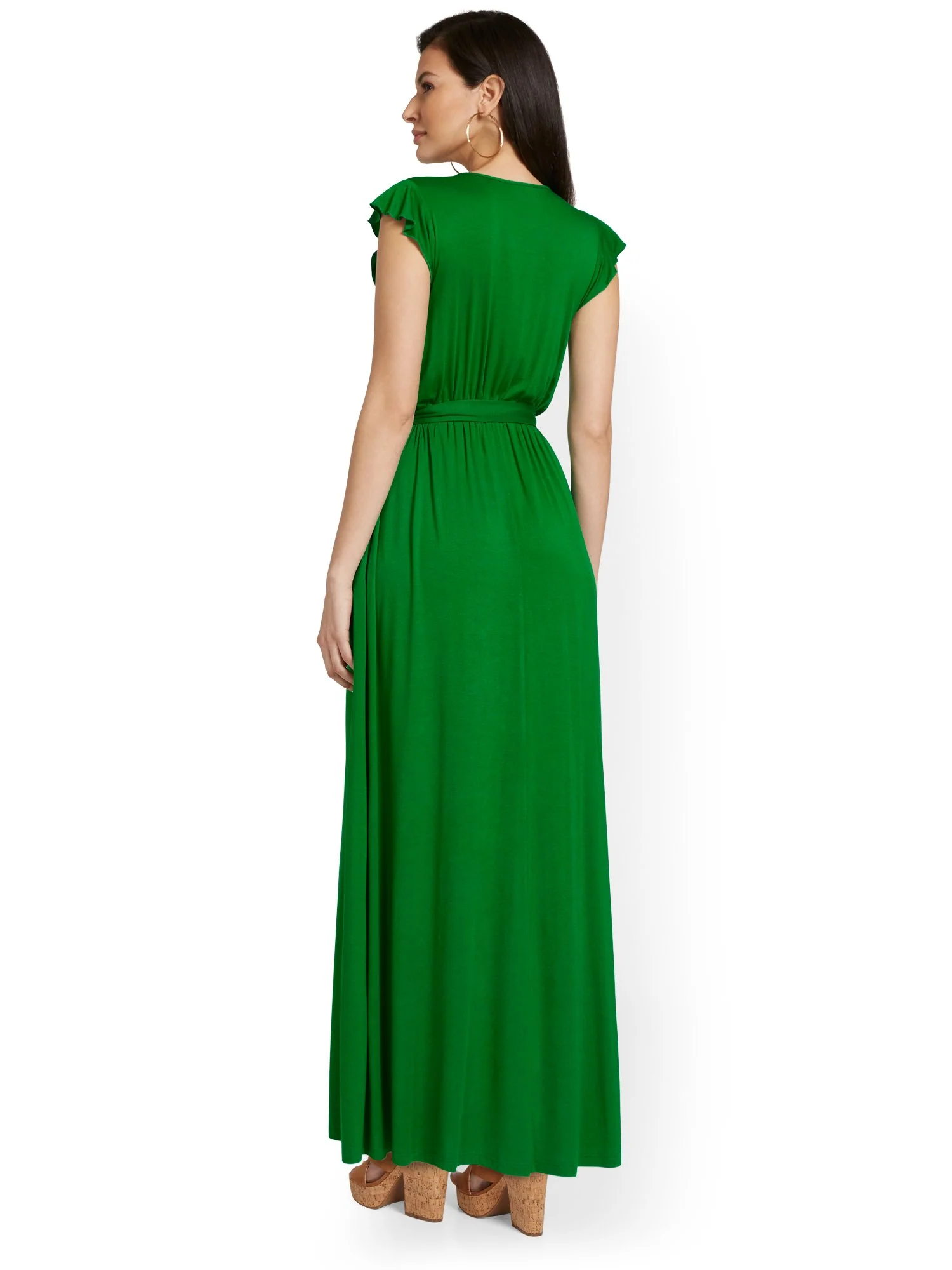 Tie-Waist Maxi Dress - Image 3
