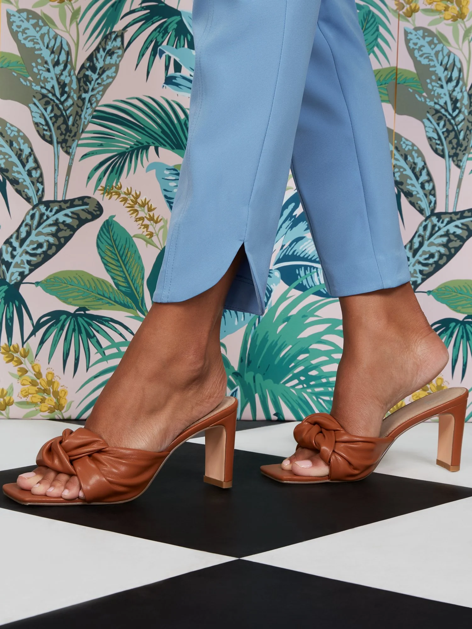 Tie-Waist Slim-Leg Ankle Pant - Image 7