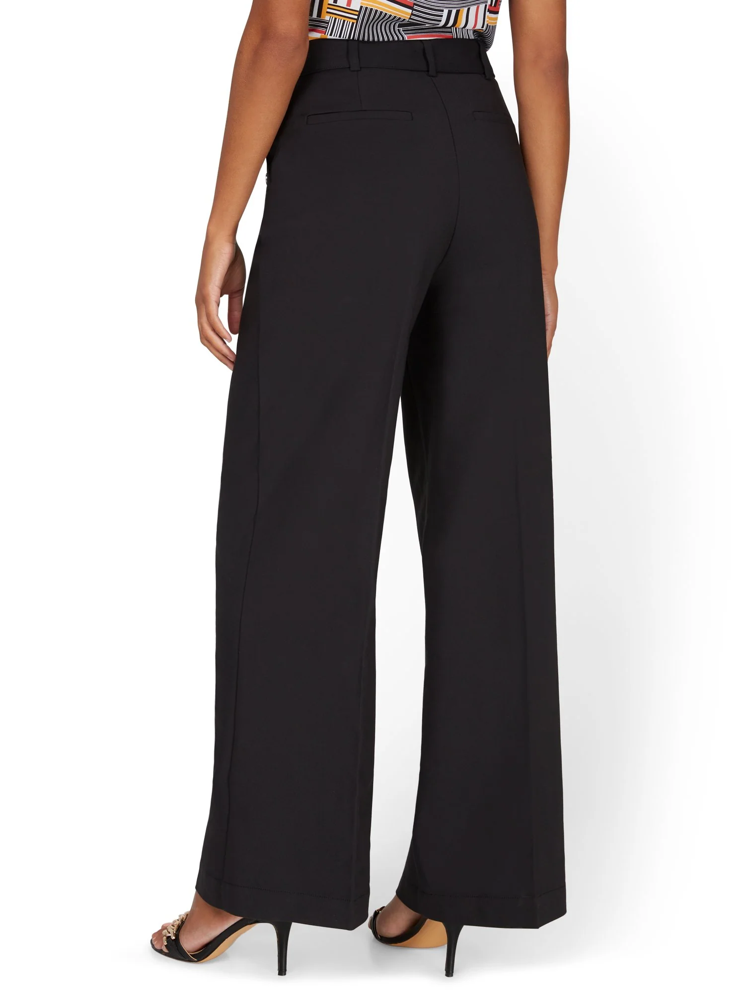 Tie-Waist Wide-Leg Pant - 7th Avenue - Image 3