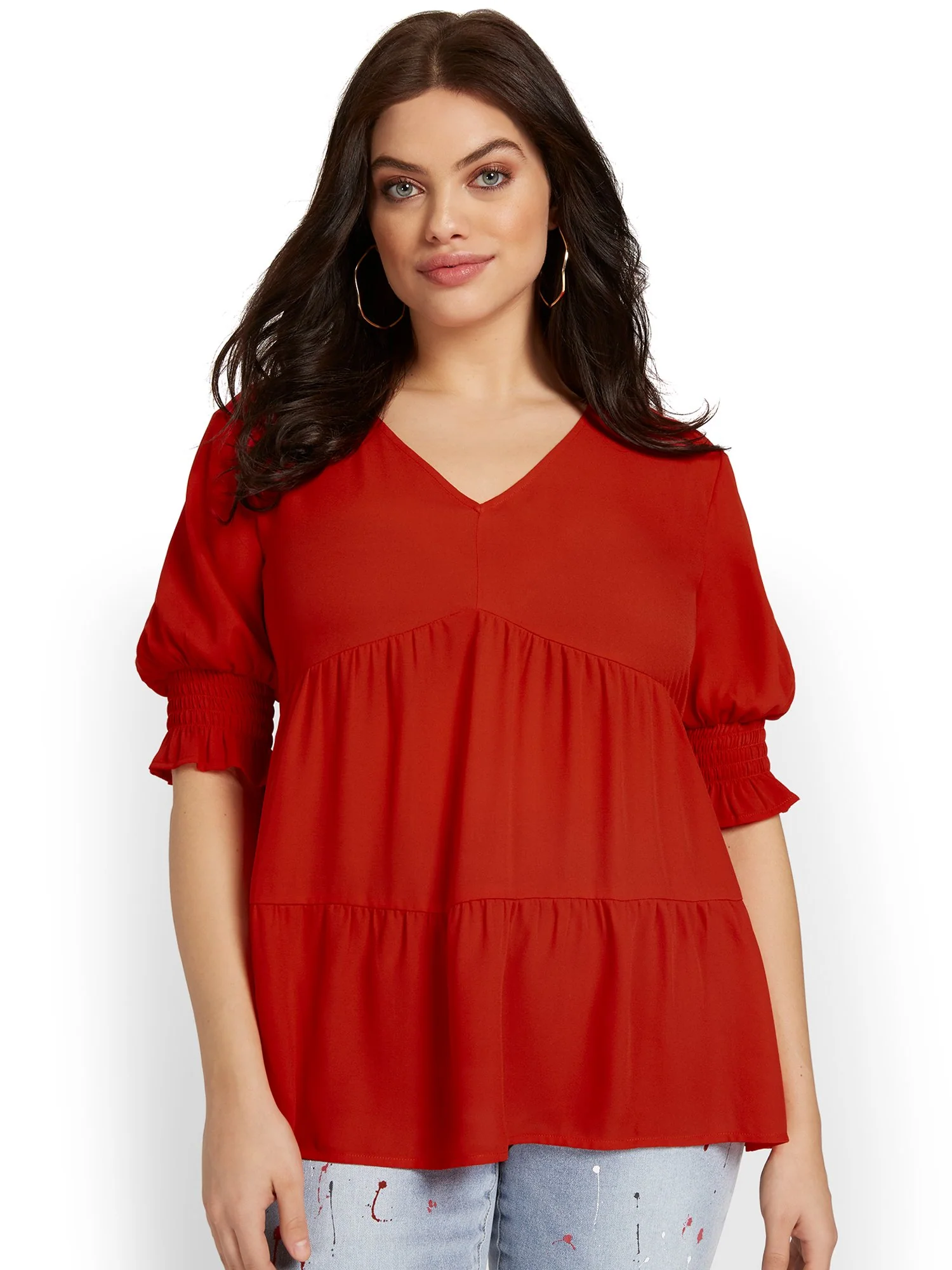 Tiered Babydoll Top - Image 5
