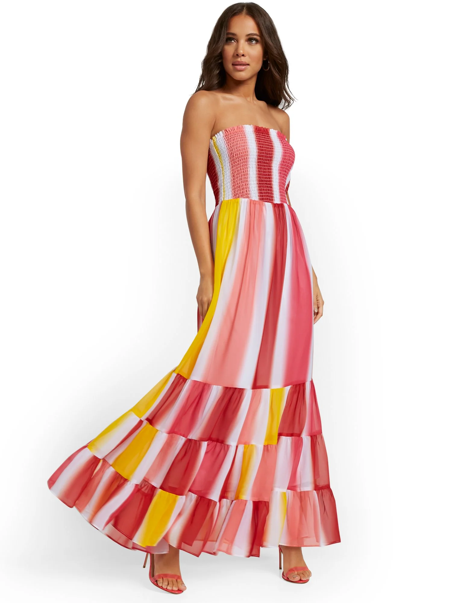 Tiered Maxi Dress - Image 2