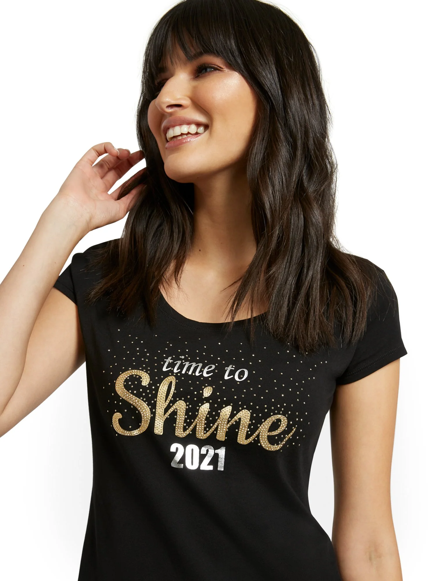 'Time To Shine 2021' Graphic Tee