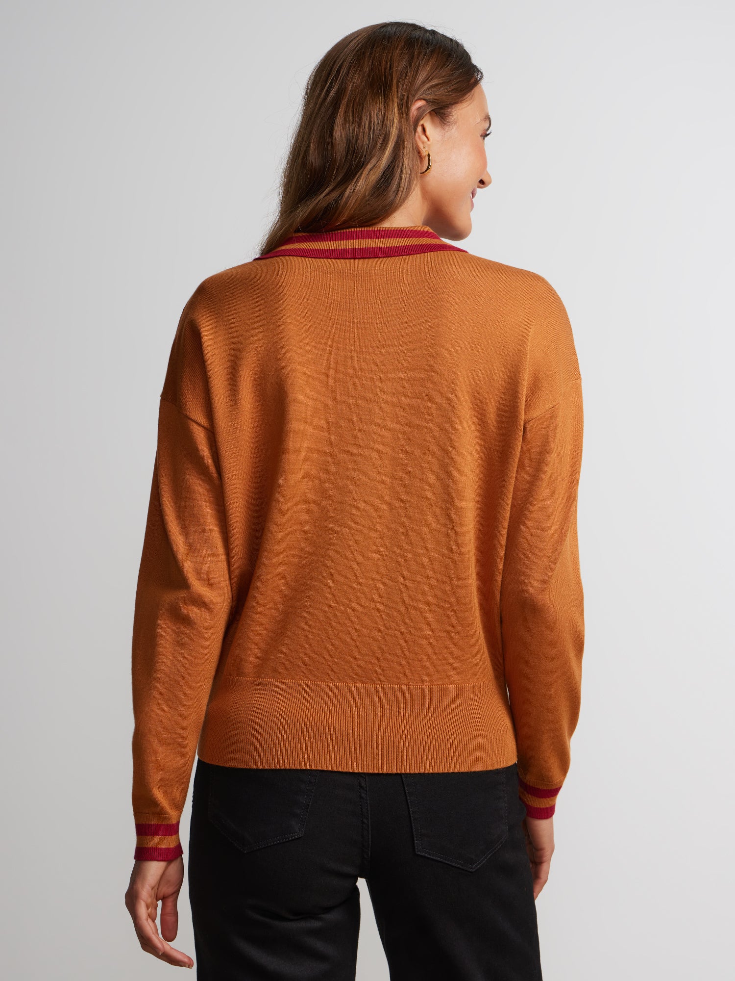 Tipped Quarter-Zip Pullover - Image 3