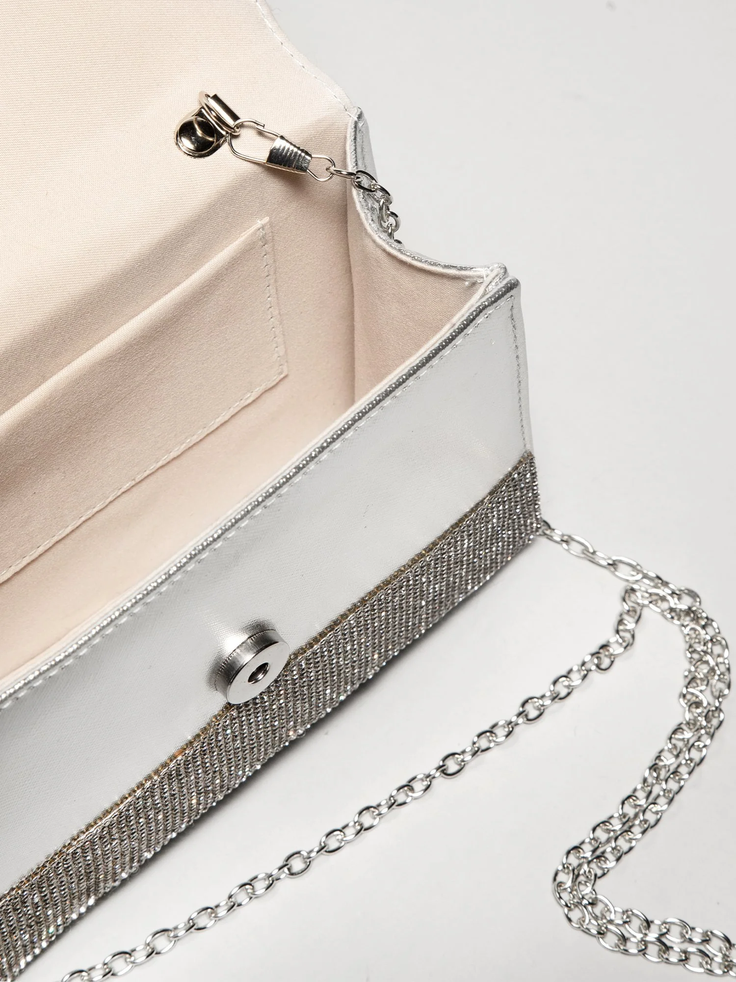Top Handle Rhinestone Bag - Image 6
