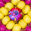 Tropical Flare Pineapple Seed Beaded Earrings - Image 3