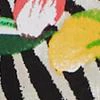 Tropical-Print Peplum Top - Image 4