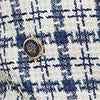 Tweed Check Double-Breasted Blazer - Image 4
