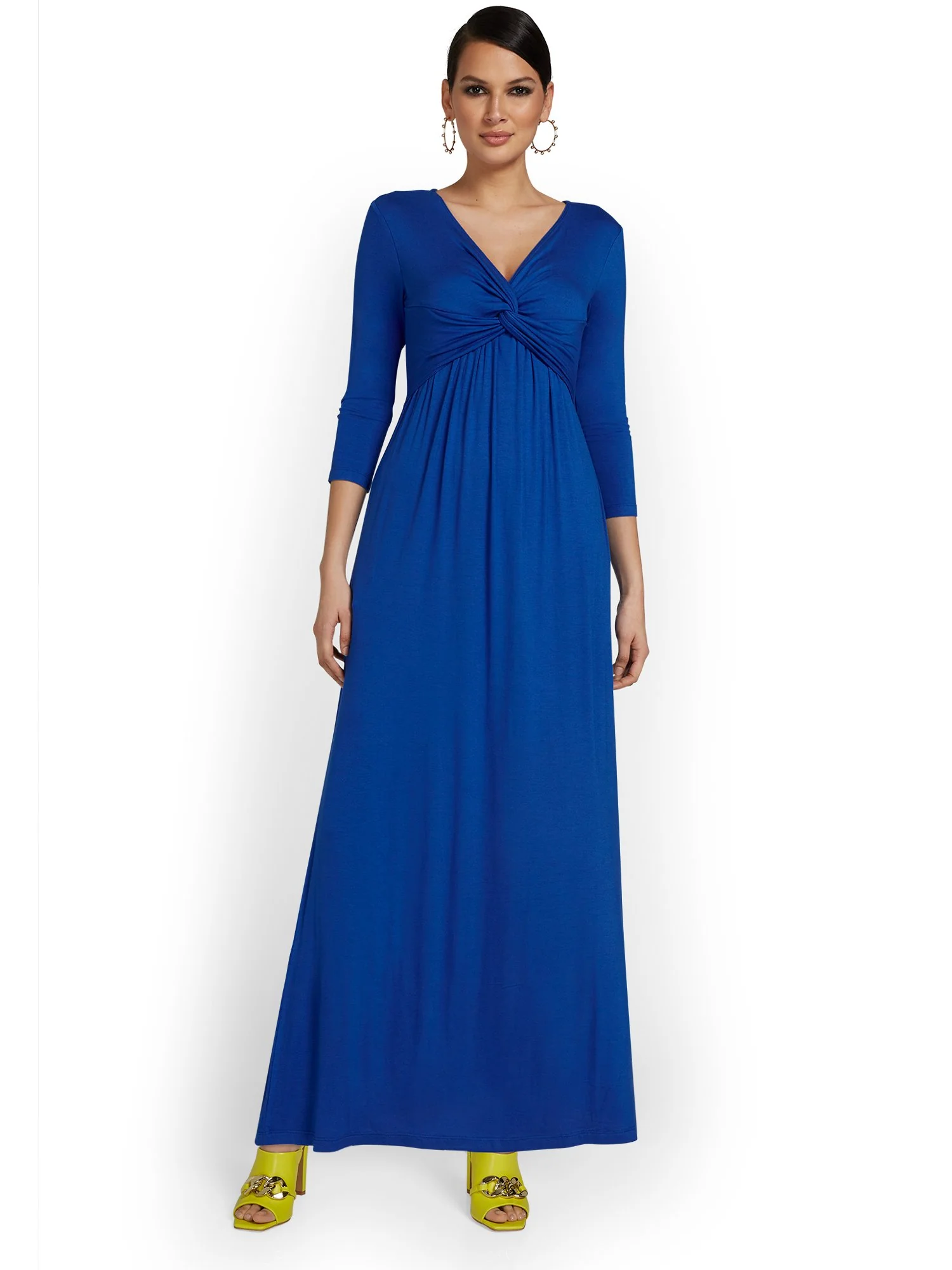 Twist-Front Maxi Dress - Image 12