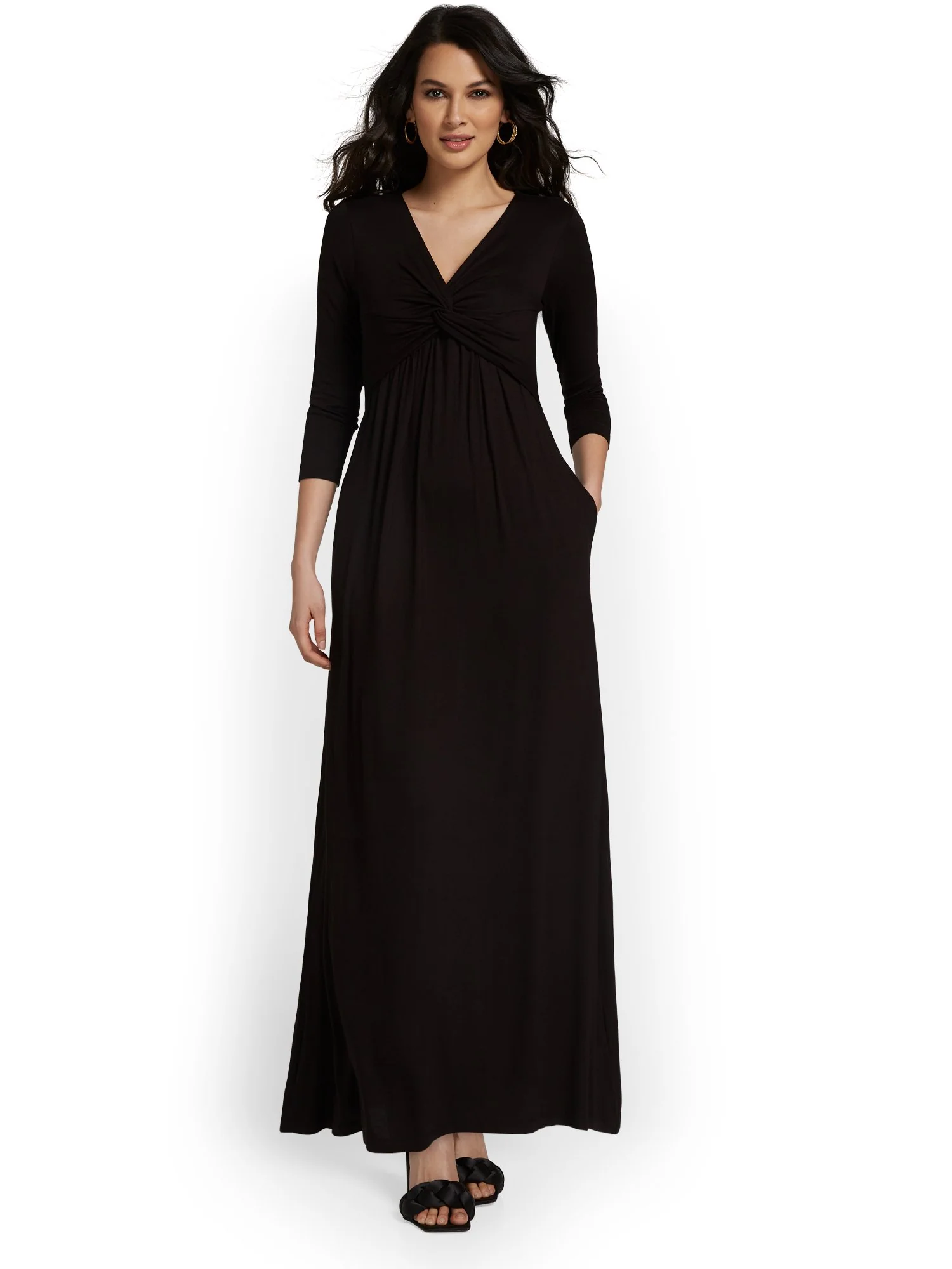 Twist-Front Maxi Dress - Image 2