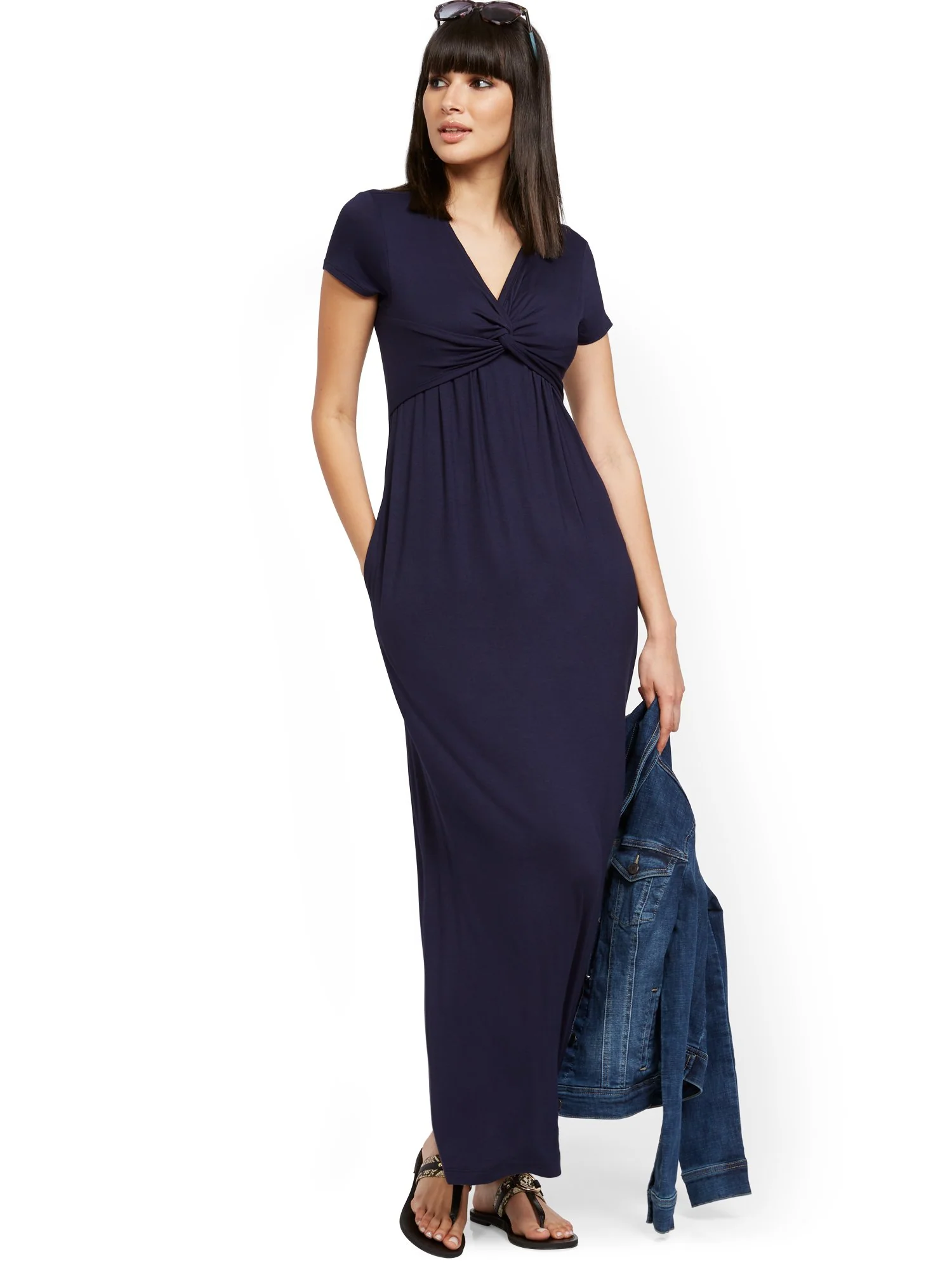 Twist-Front Maxi Dress - Image 2