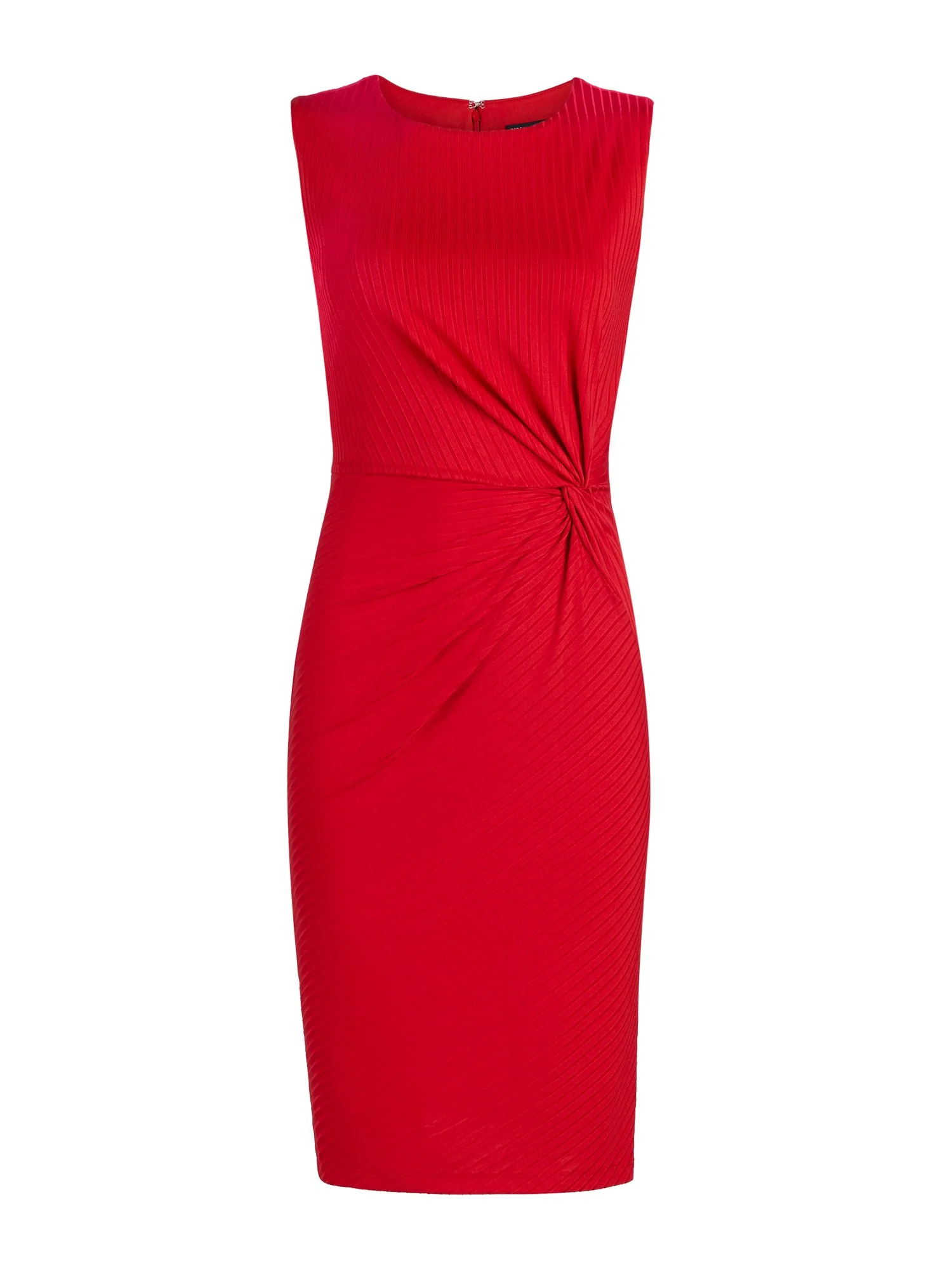 Twist-Front Sheath Dress - Image 9