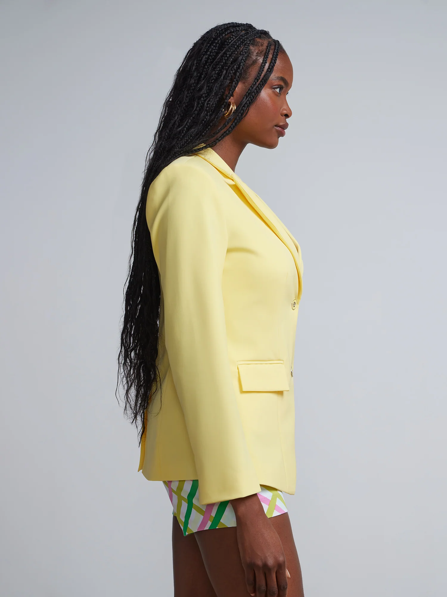Two-Button Cutaway Blazer - Fit To Flatter - Image 2