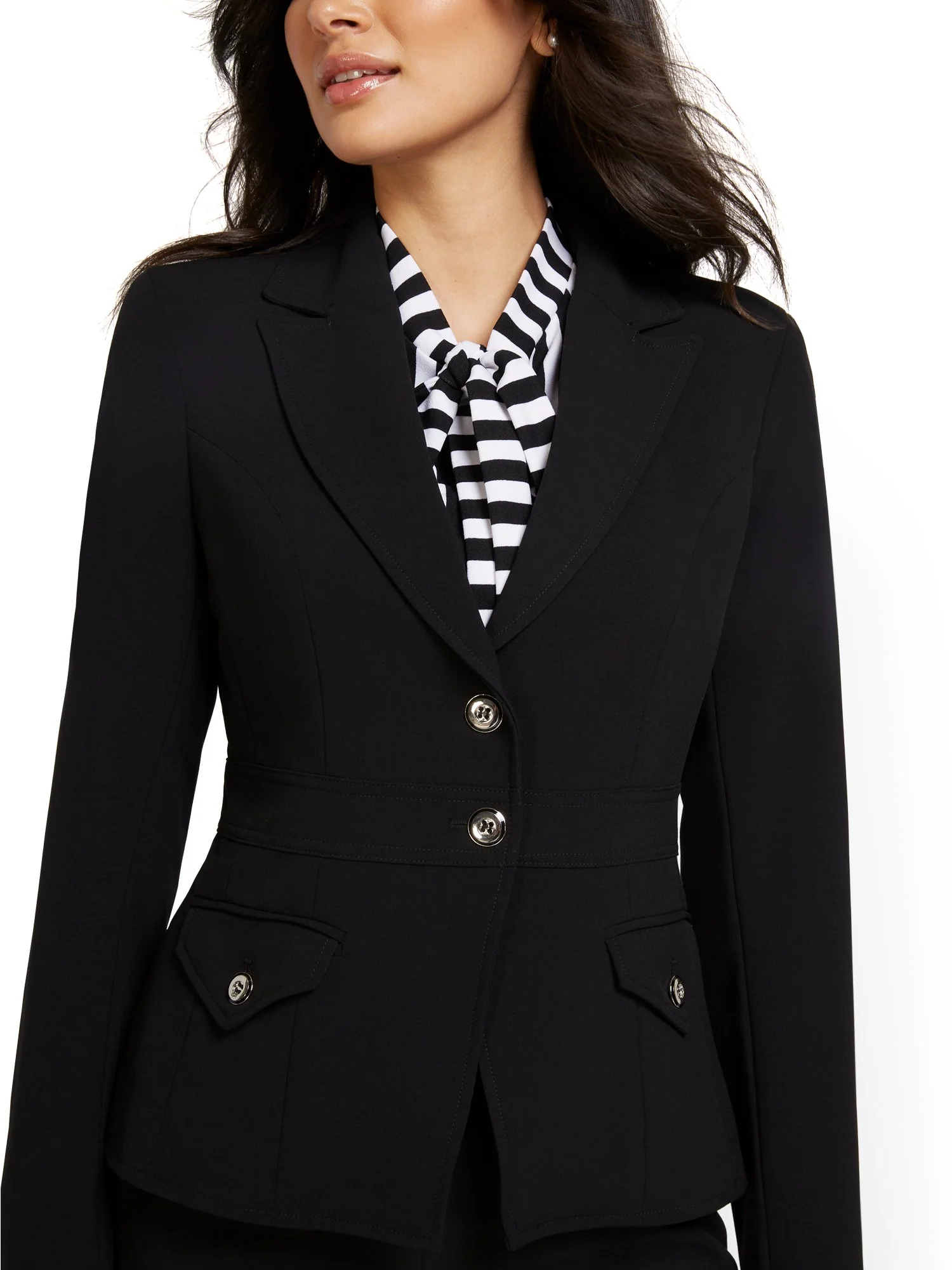 Two-Button Jacket - Essential Stretch - Image 4