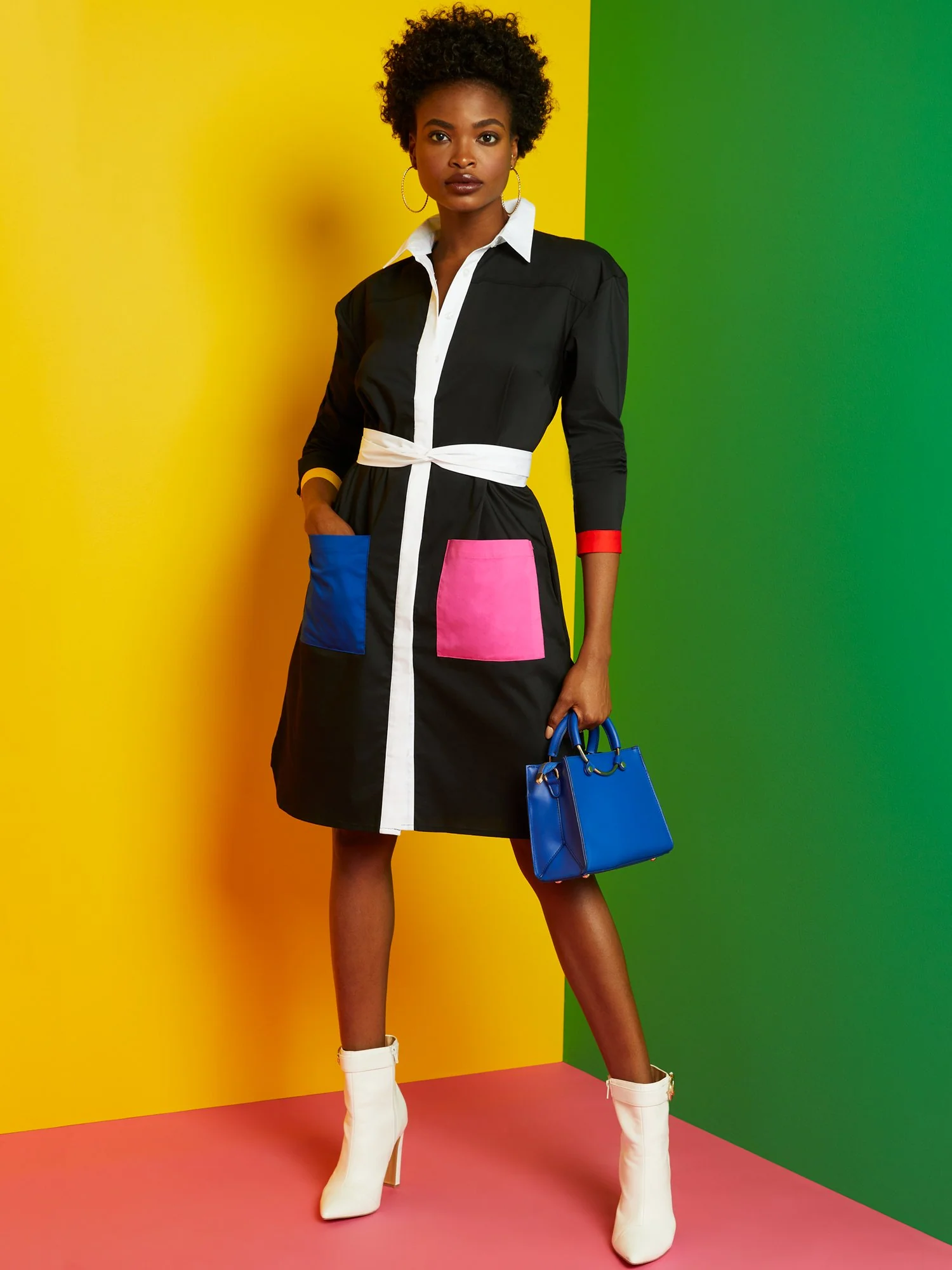 Two-Pocket Shirtdress - Image 2