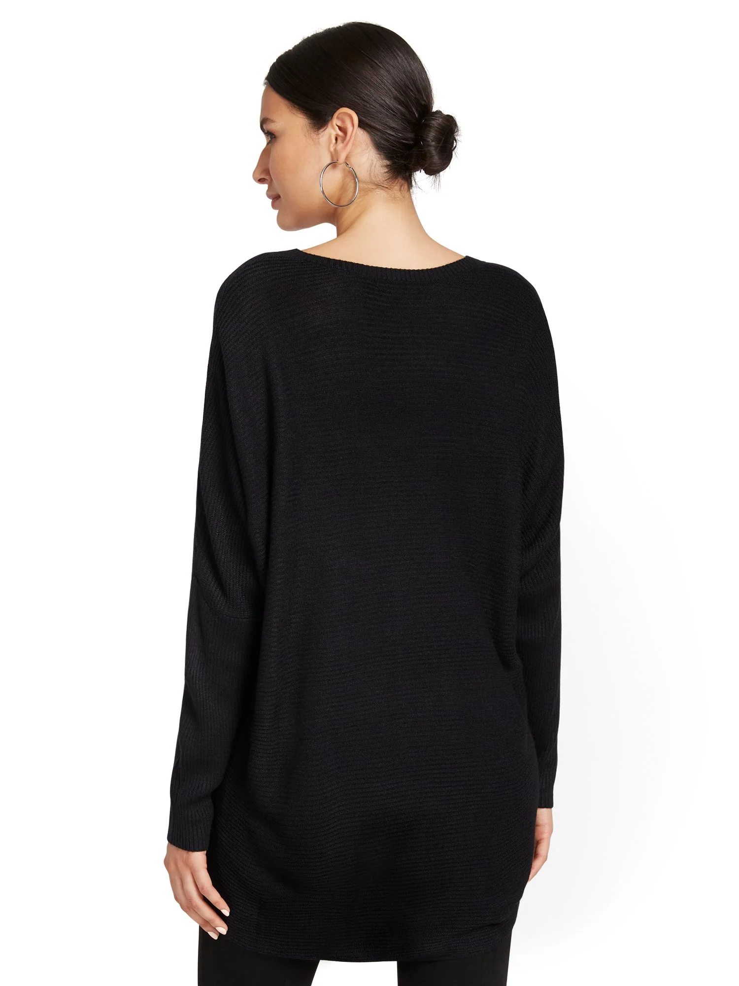 Two-Pocket Tunic Sweater - Image 3