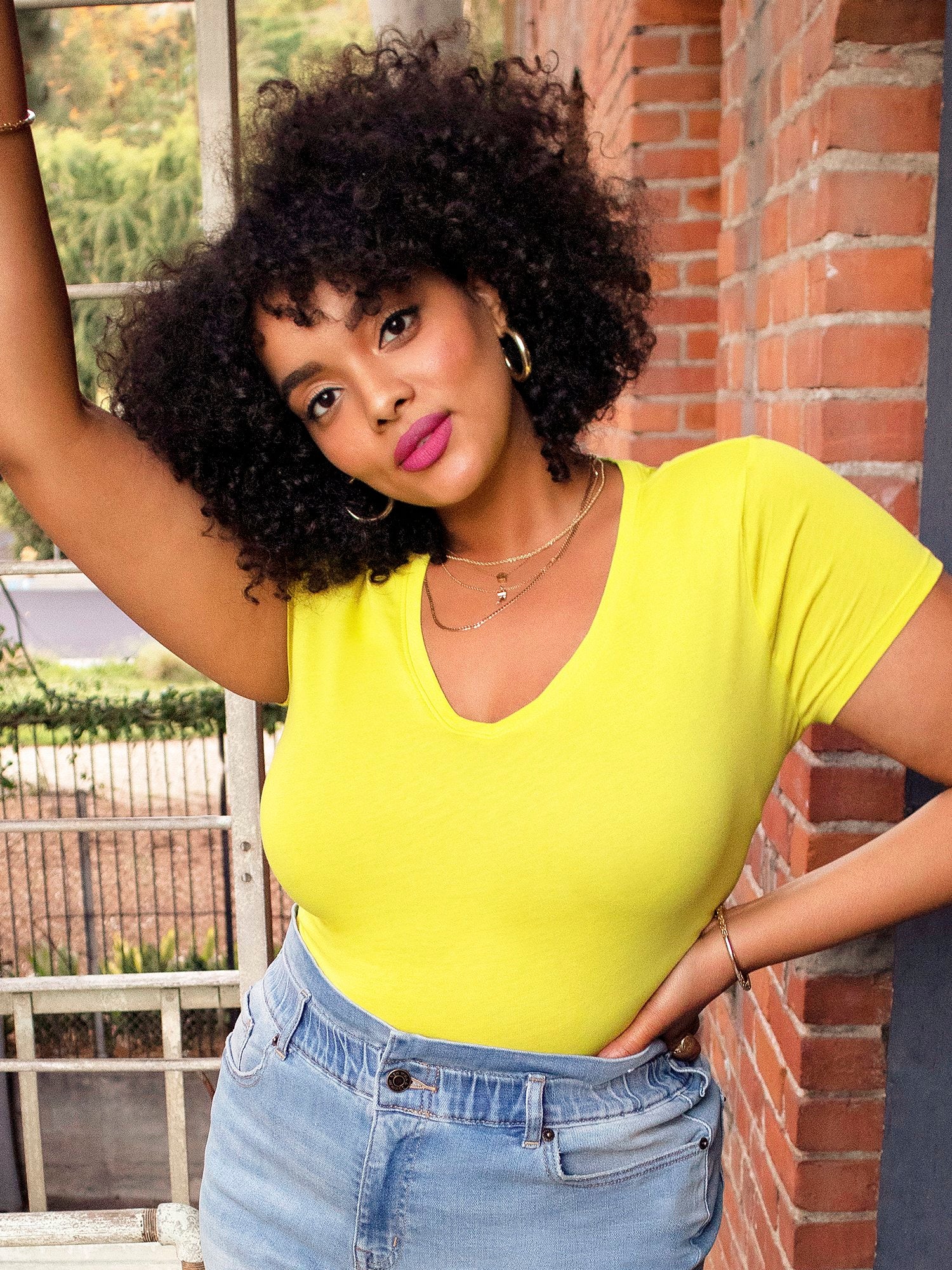 V-Neck Perfect Tee - Image 11