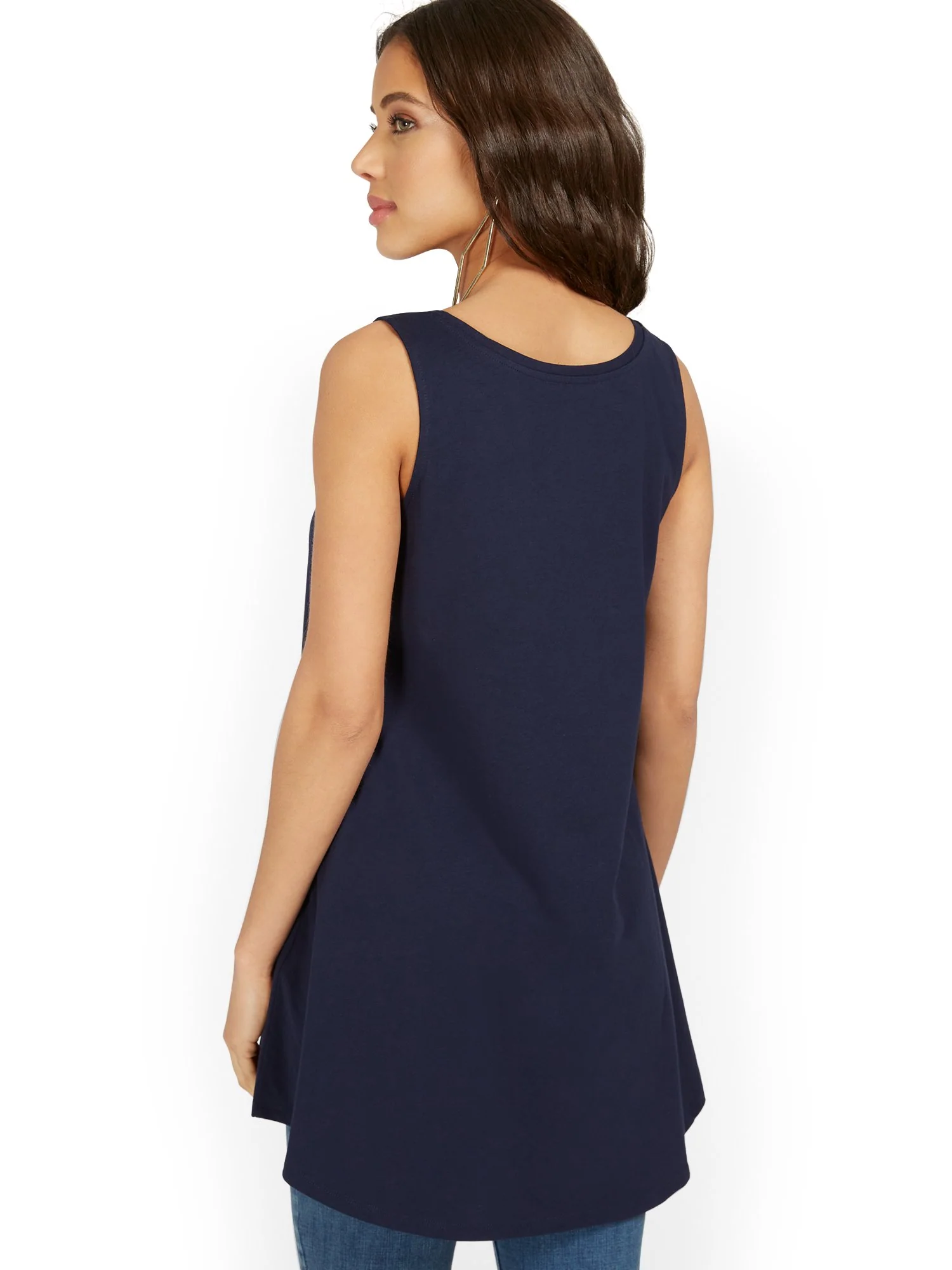 V-Neck Perfect Tunic Tank - Image 10
