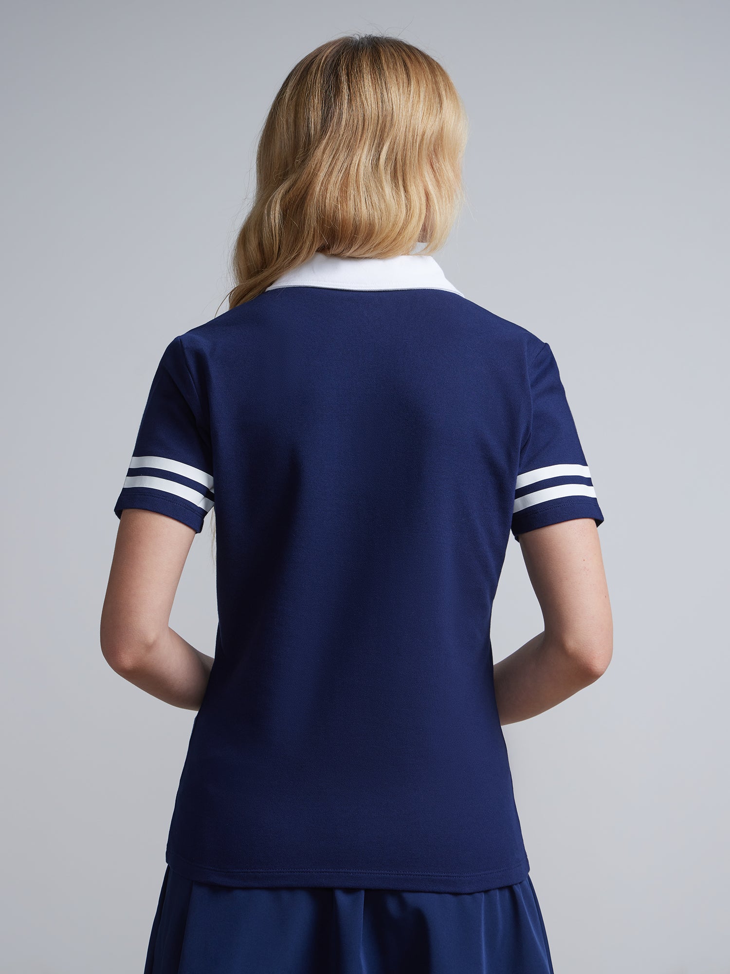 V-Neck Polo Shirt - Image 7
