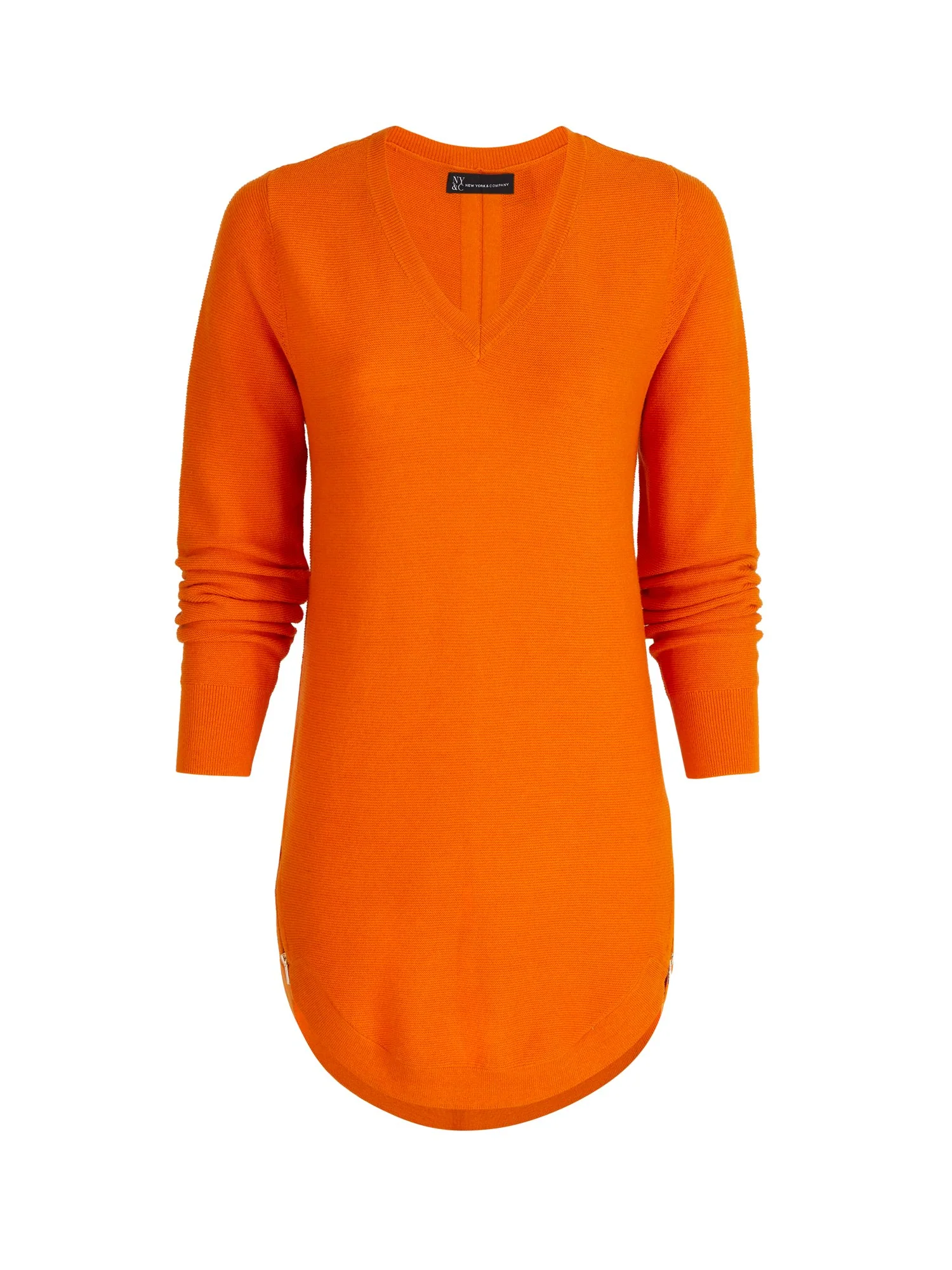 V-Neck Side-Zip Tunic - Image 6