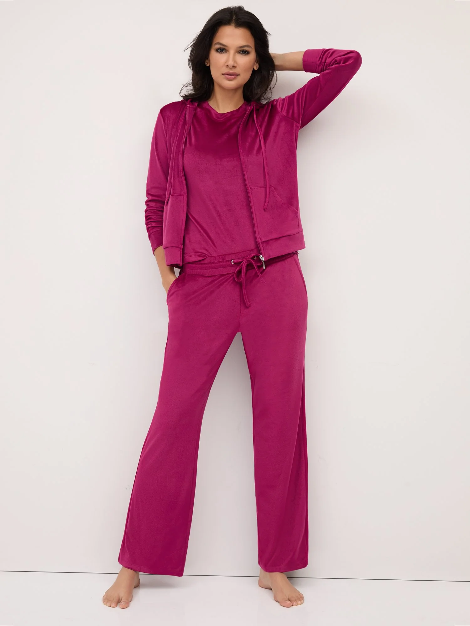 Velour Straight-Leg Pant - Dreamy Velour Collection - Image 16