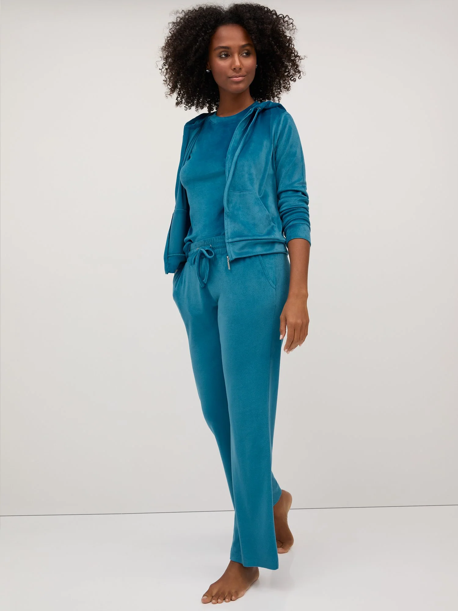 Velour Straight-Leg Pant - Dreamy Velour Collection - Image 6
