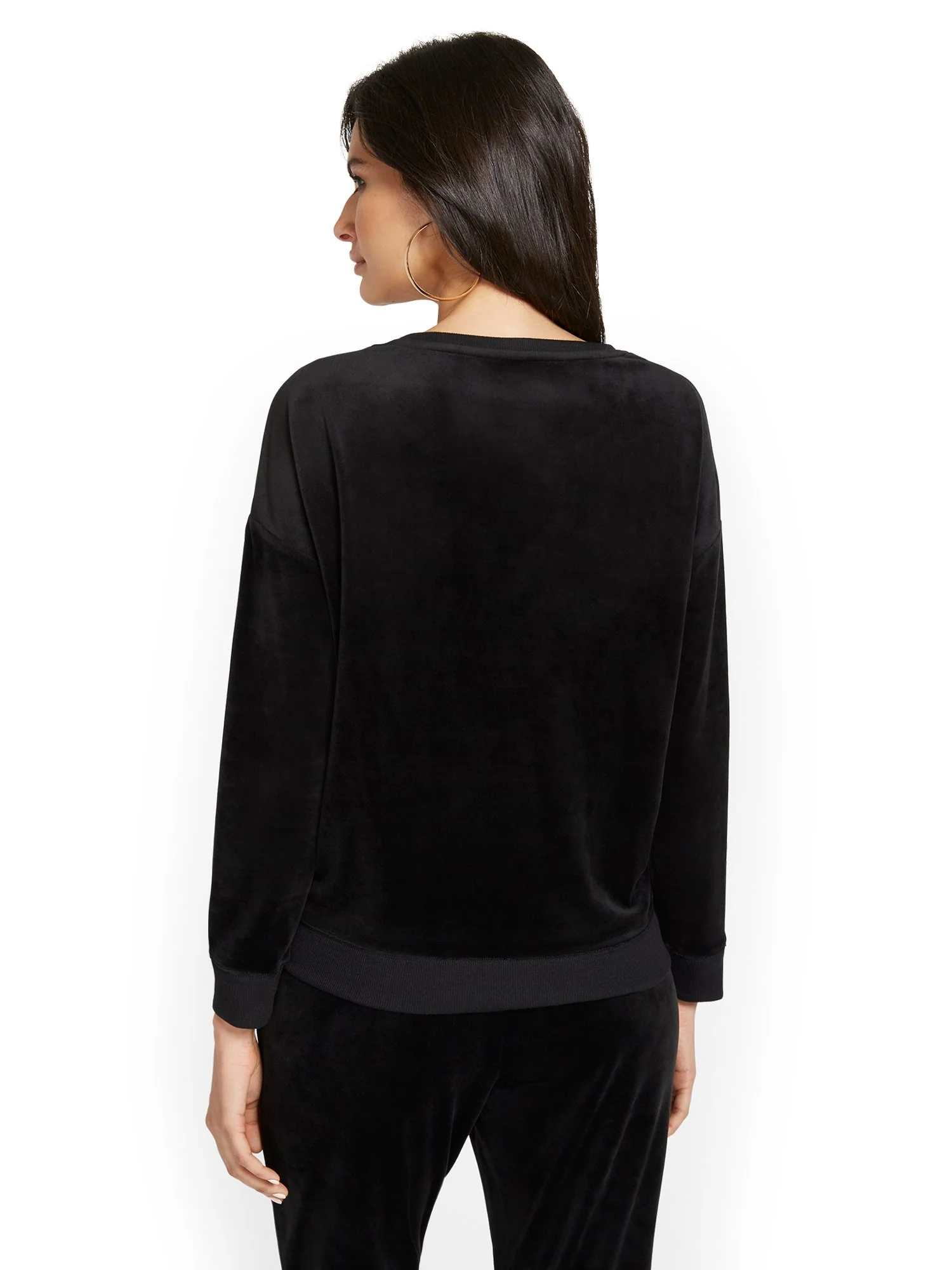 Velour Sweatshirt - Dreamy Velour Collection - Image 3