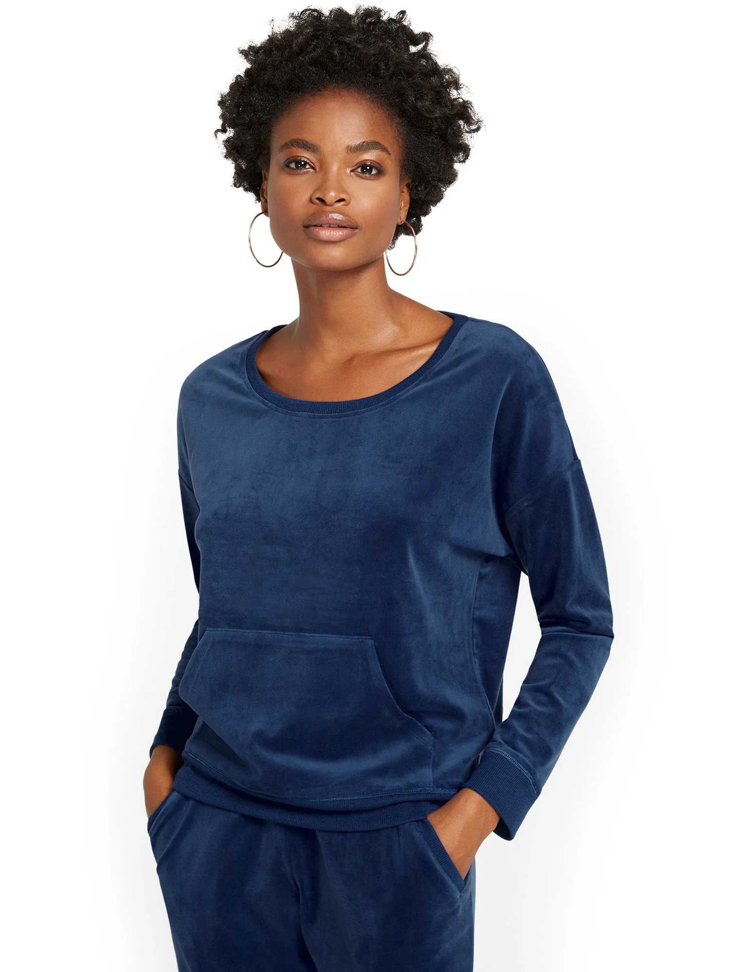 Velour Sweatshirt - Dreamy Velour Collection - Image 6