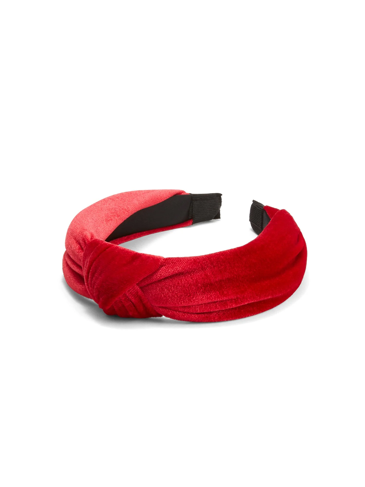 Velvet Knot-Detail Headband - Image 12