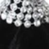 Velvet Rhinestone Top Handle Bag - Image 3