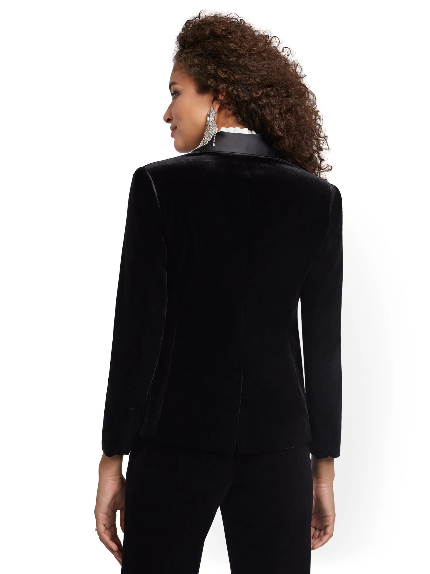 Velvet Tuxedo Jacket - 7th Avenue - Image 2